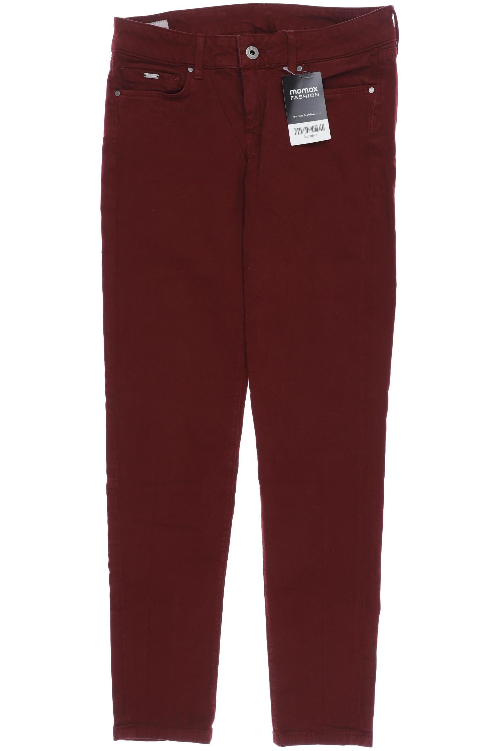 

Pepe Jeans Damen Jeans, bordeaux, Gr. 27