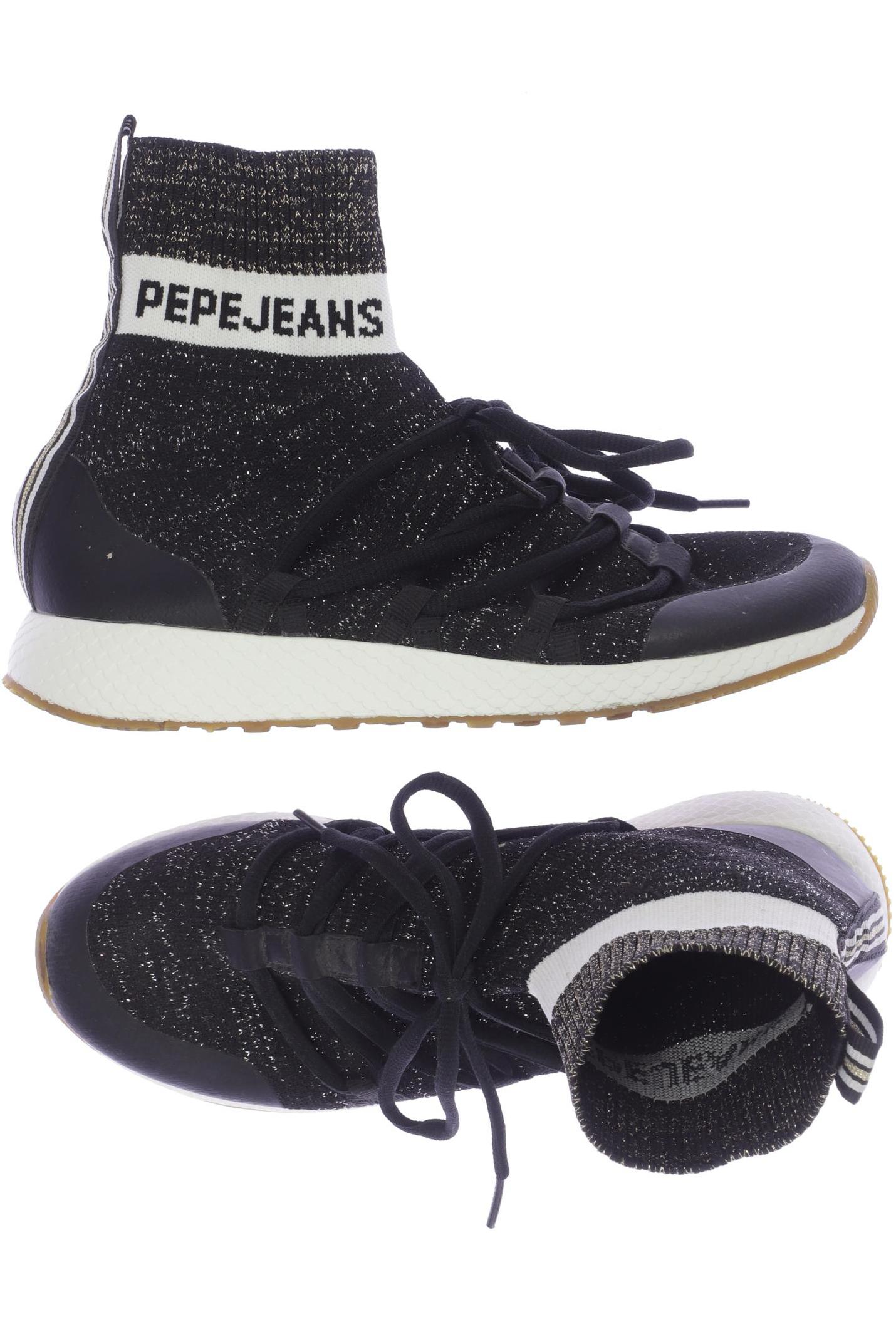 

Pepe Jeans Damen Sneakers, schwarz, Gr. 38