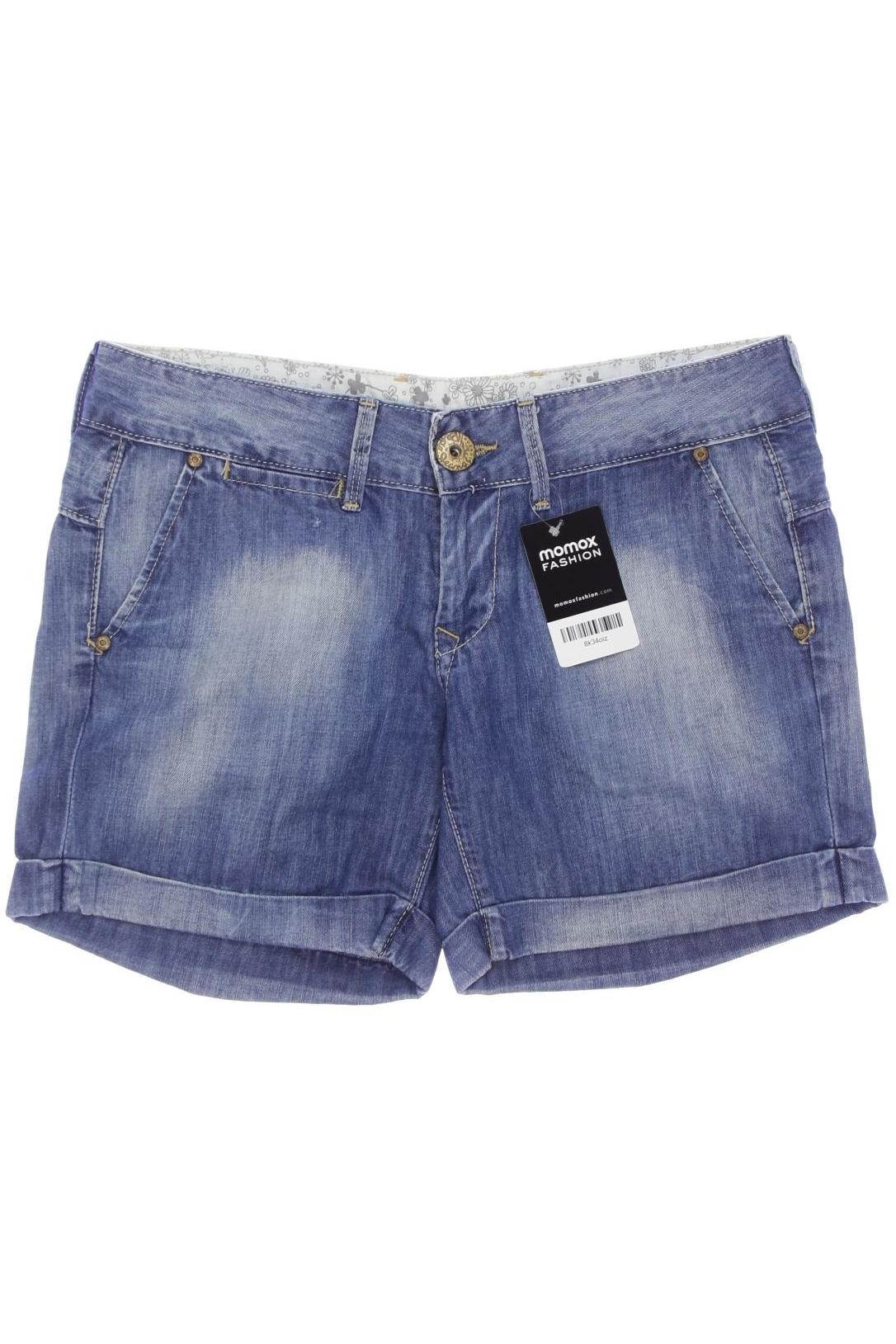 

Pepe Jeans Damen Shorts, blau, Gr. 30
