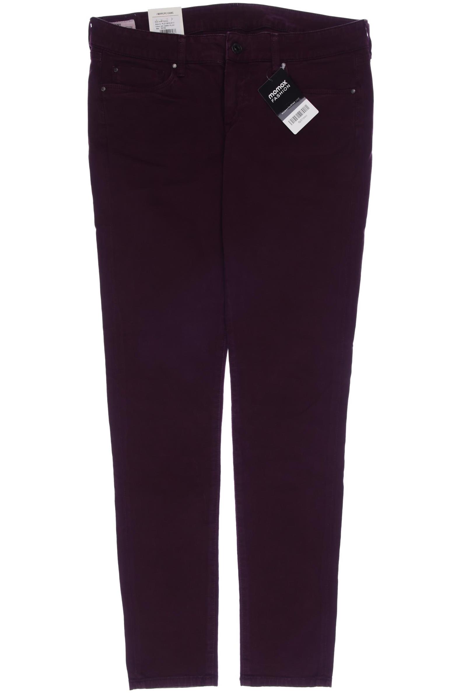 

Pepe Jeans Damen Jeans, bordeaux, Gr. 30