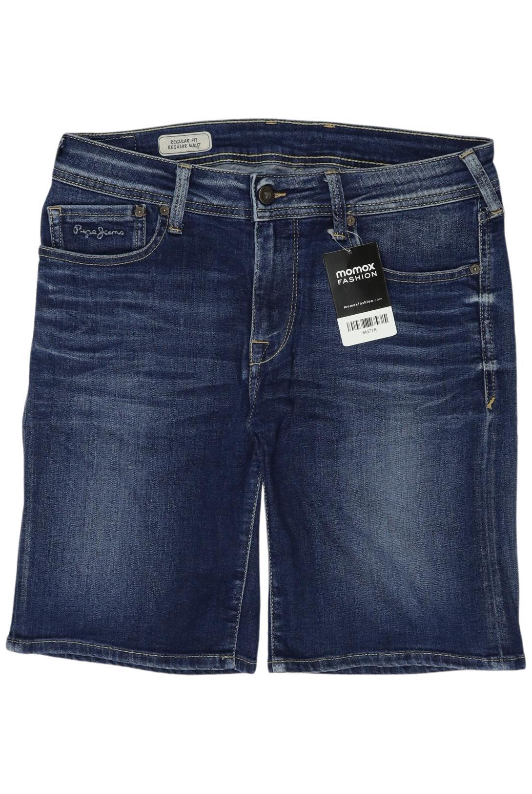 

Pepe Jeans Damen Shorts, blau, Gr. 30