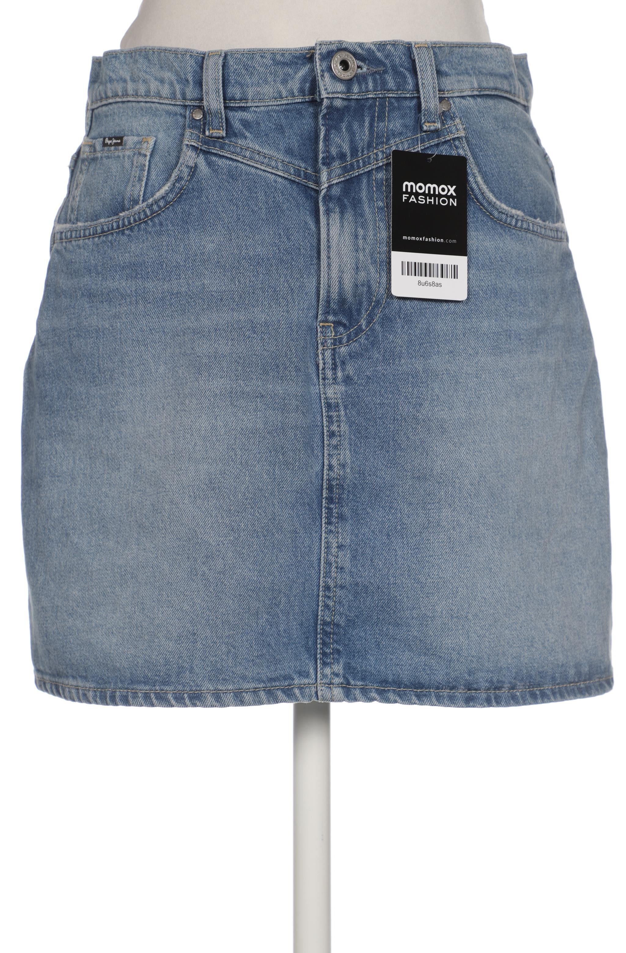 

Pepe Jeans Damen Rock, blau, Gr. 28