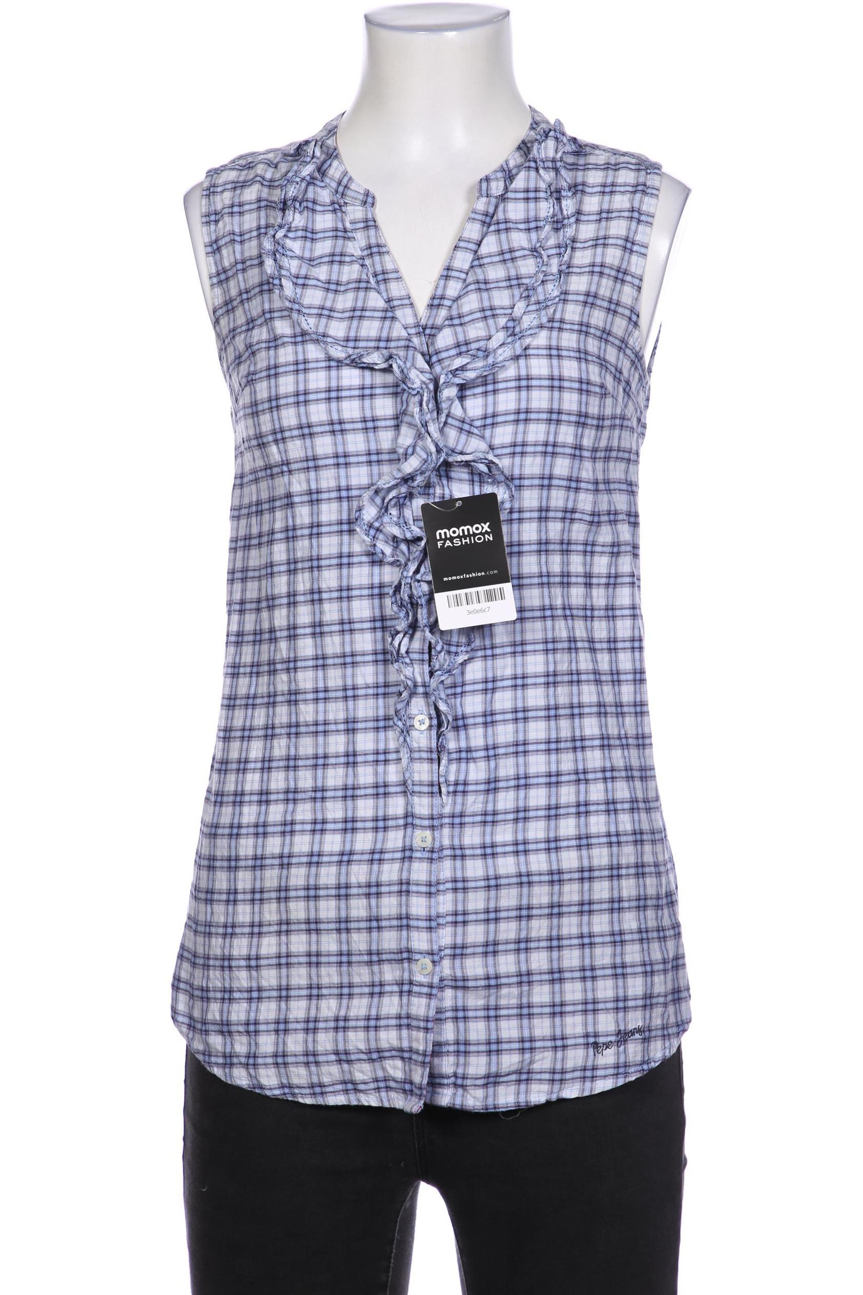

Pepe Jeans Damen Bluse, blau, Gr. 36