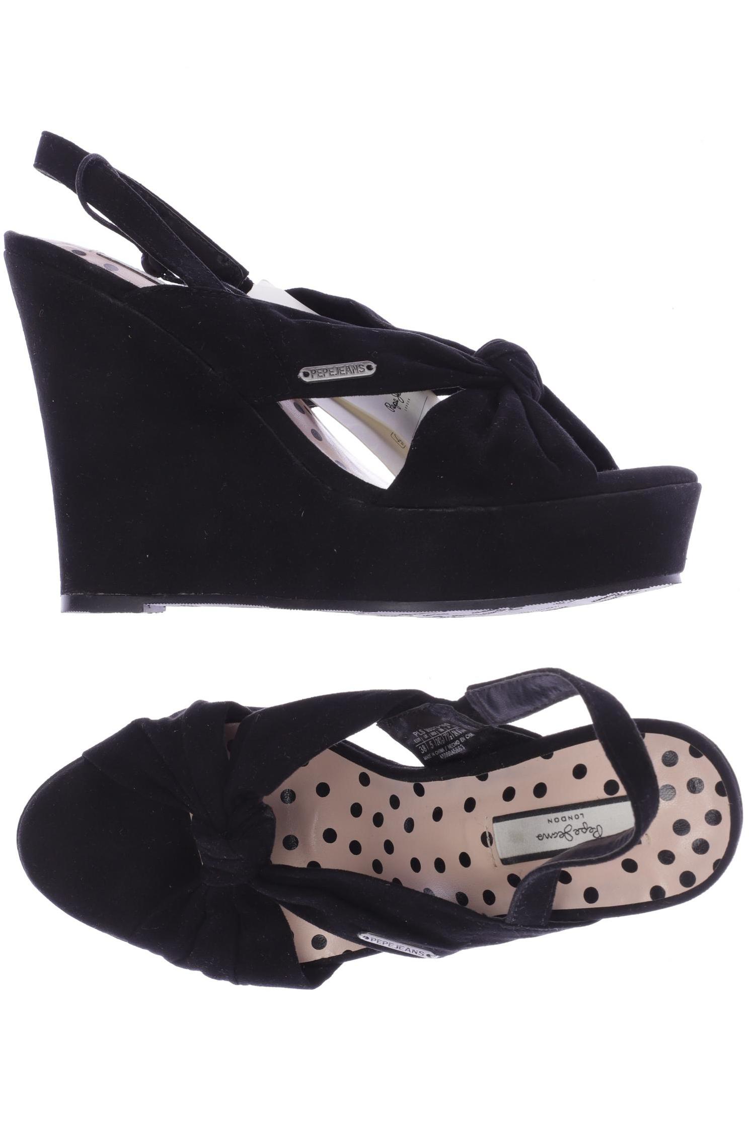 

Pepe Jeans Damen Sandale, schwarz