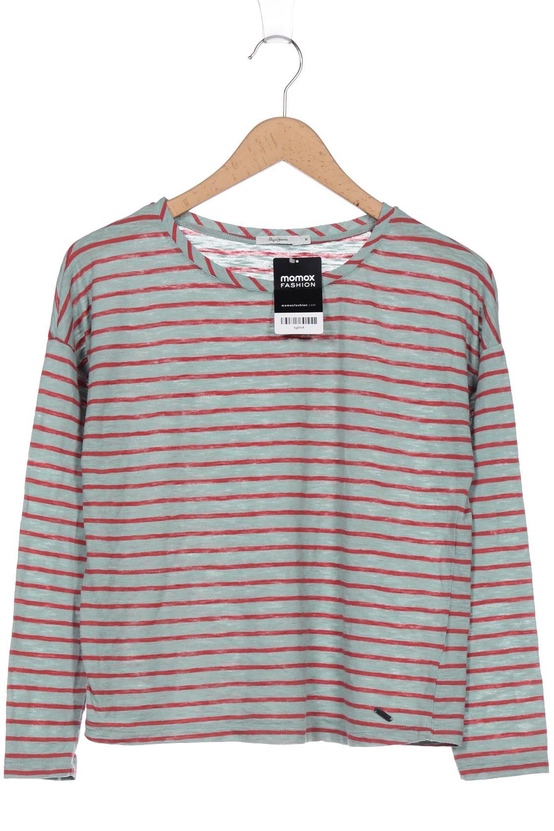 

Pepe Jeans Damen Langarmshirt, türkis, Gr. 38