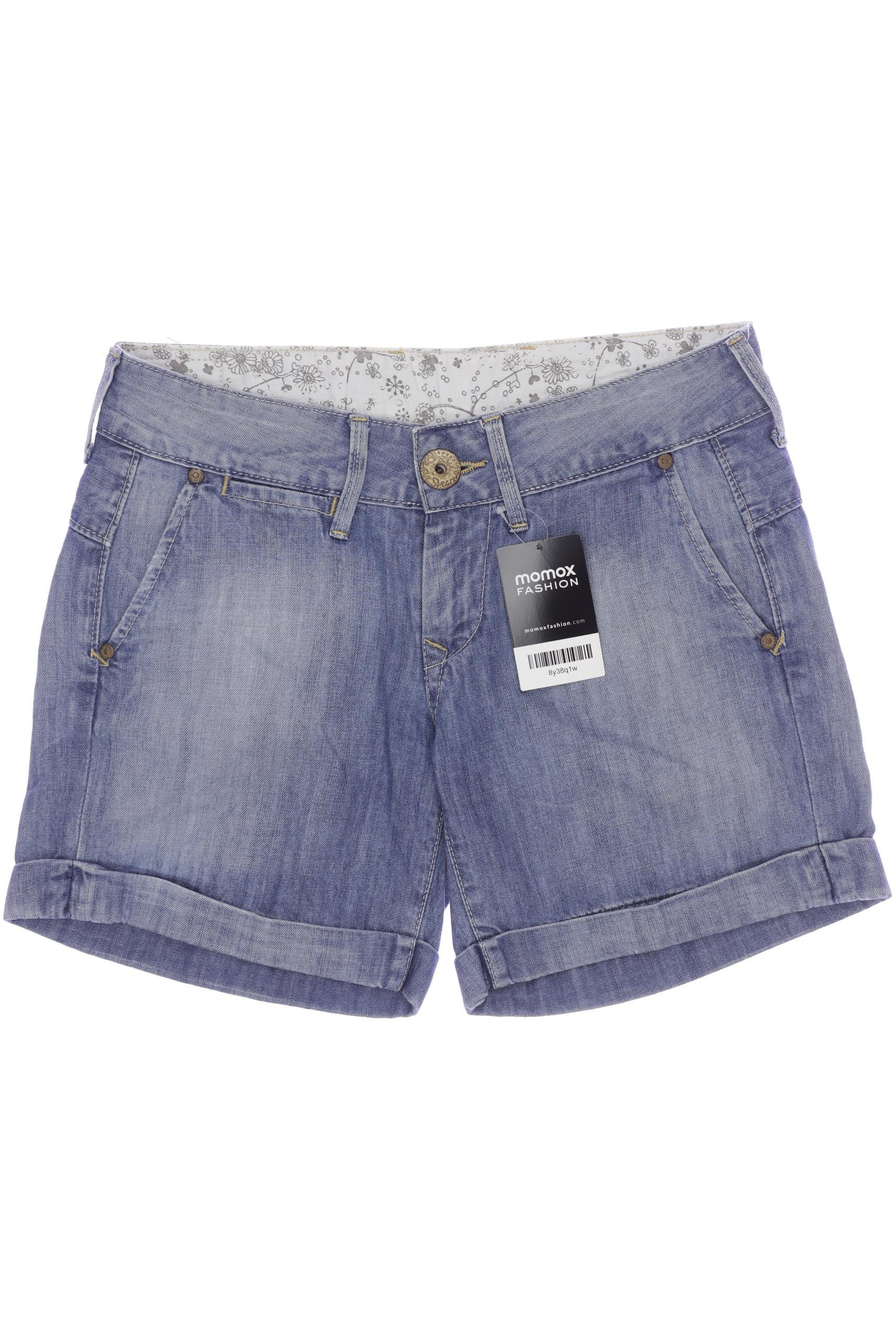 

Pepe Jeans Damen Shorts, blau, Gr. 27