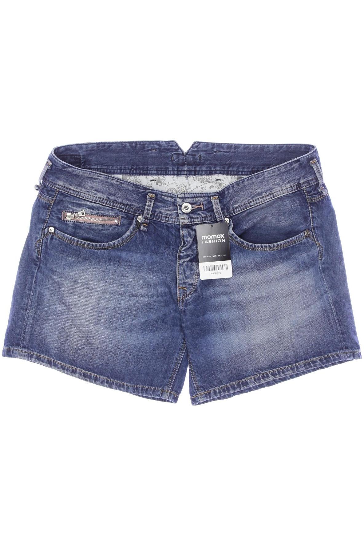 

Pepe Jeans Damen Shorts, blau, Gr. 30