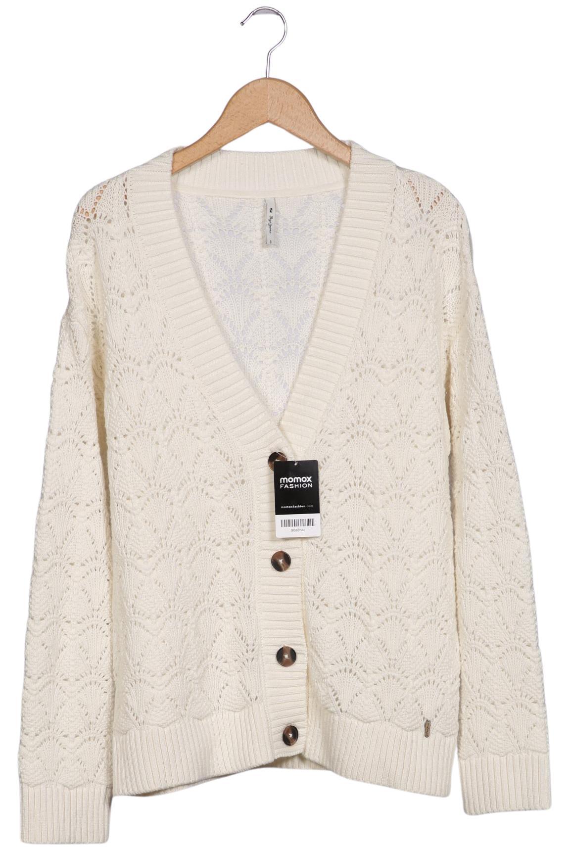 

Pepe Jeans Damen Strickjacke, cremeweiß, Gr. 36