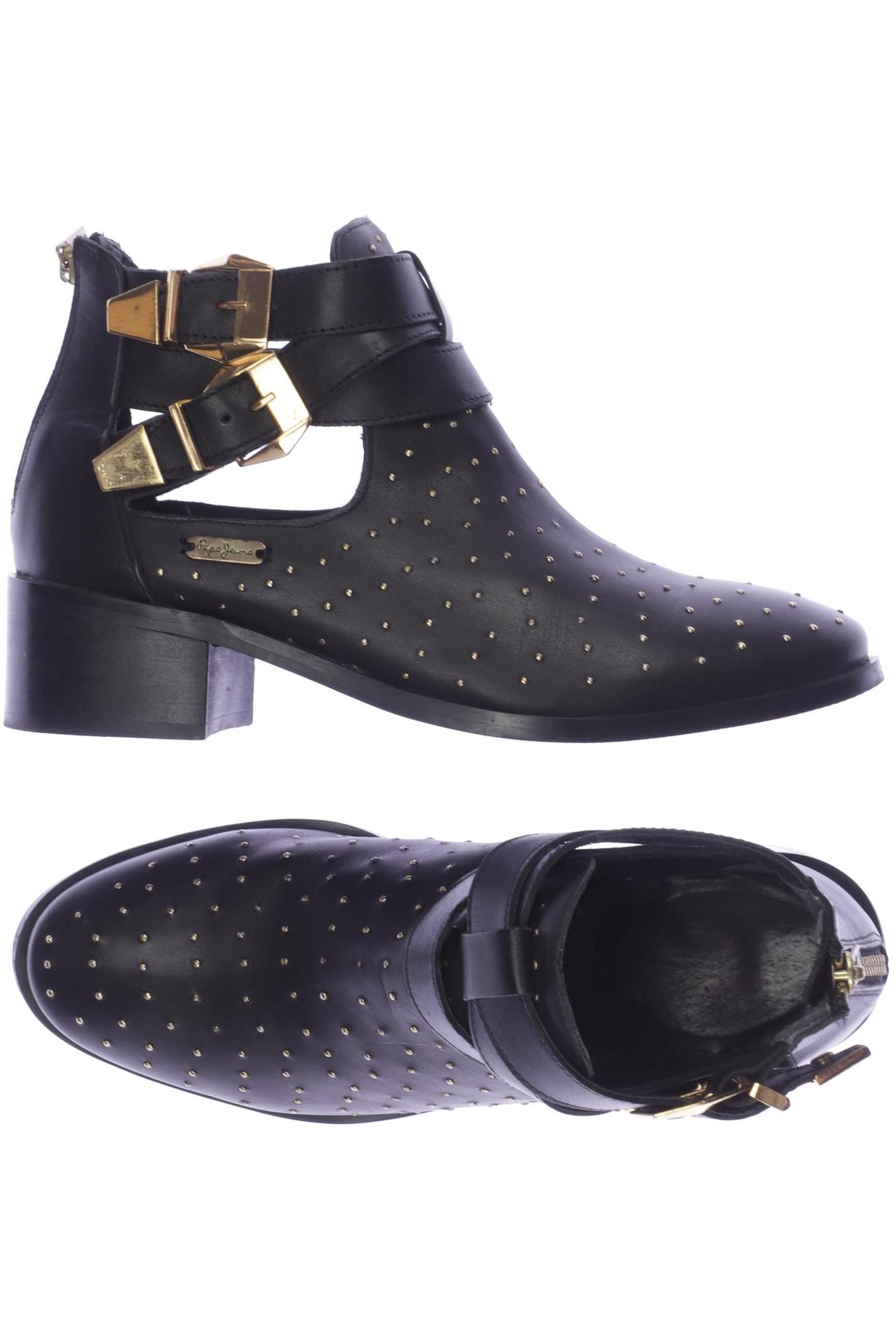 

Pepe Jeans Damen Stiefelette, schwarz, Gr. 40