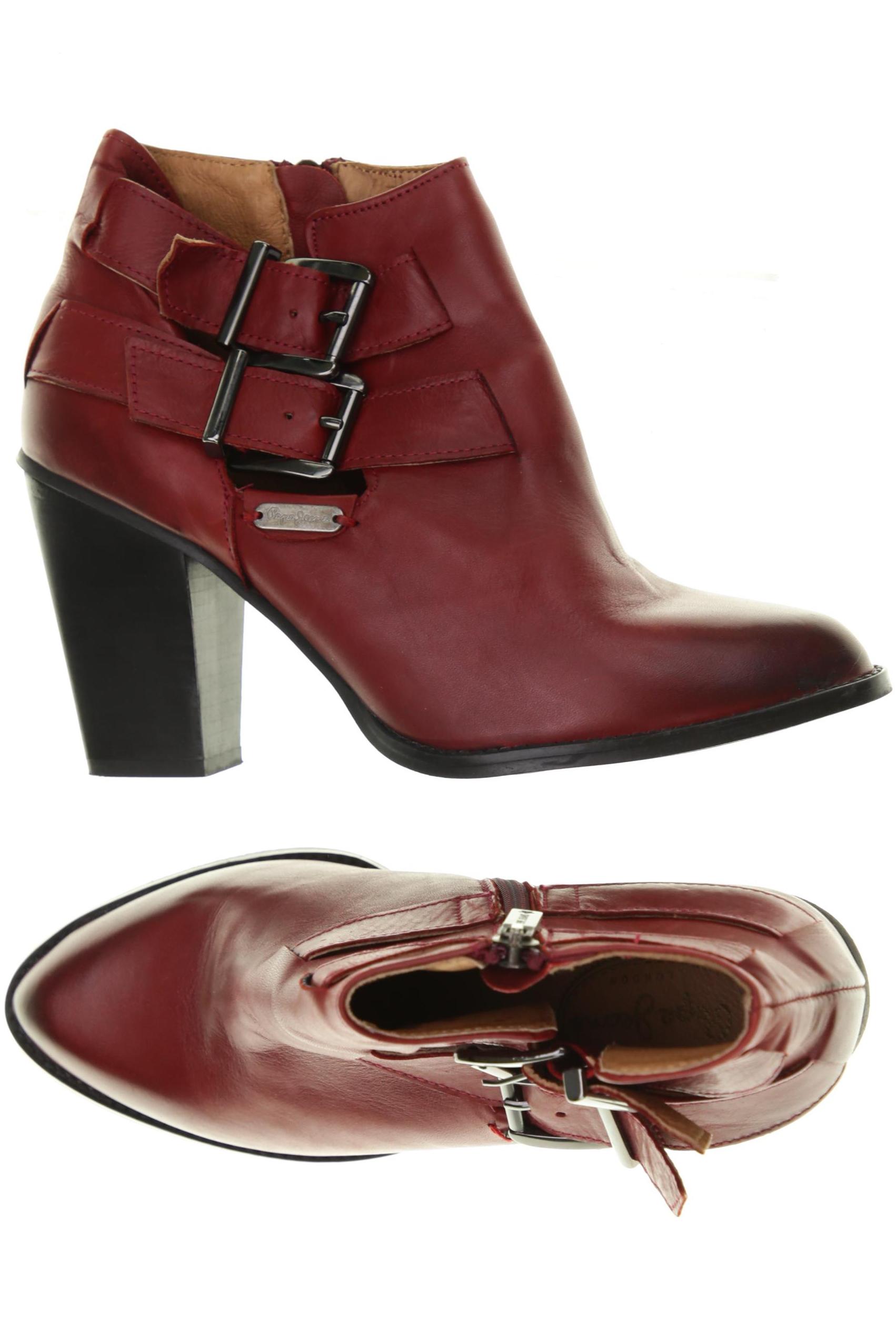 

Pepe Jeans Damen Stiefelette, rot, Gr. 39