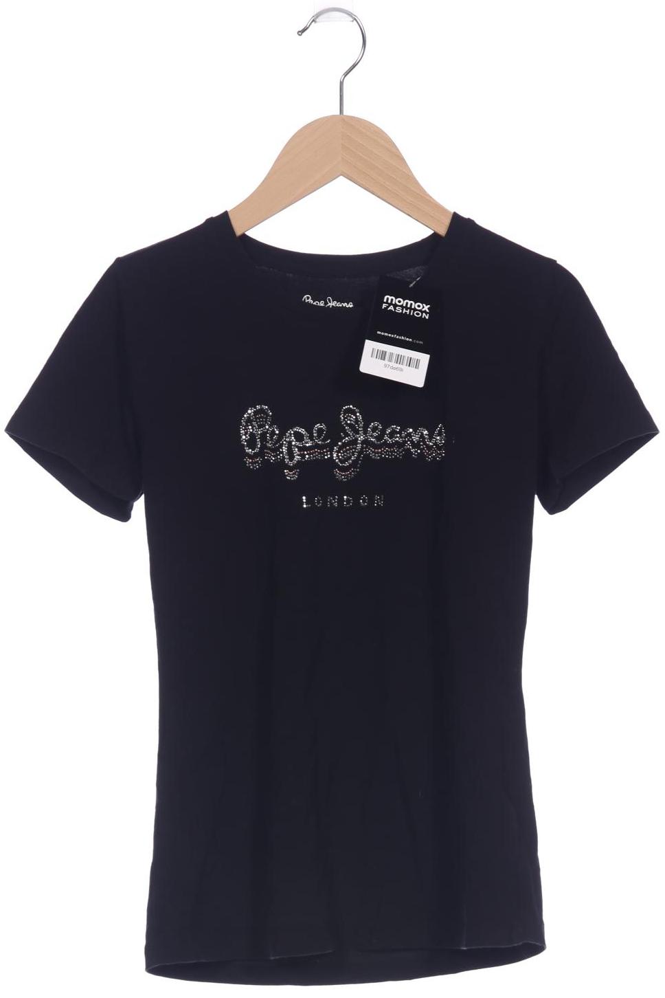 

Pepe Jeans Damen T-Shirt, schwarz, Gr. 36