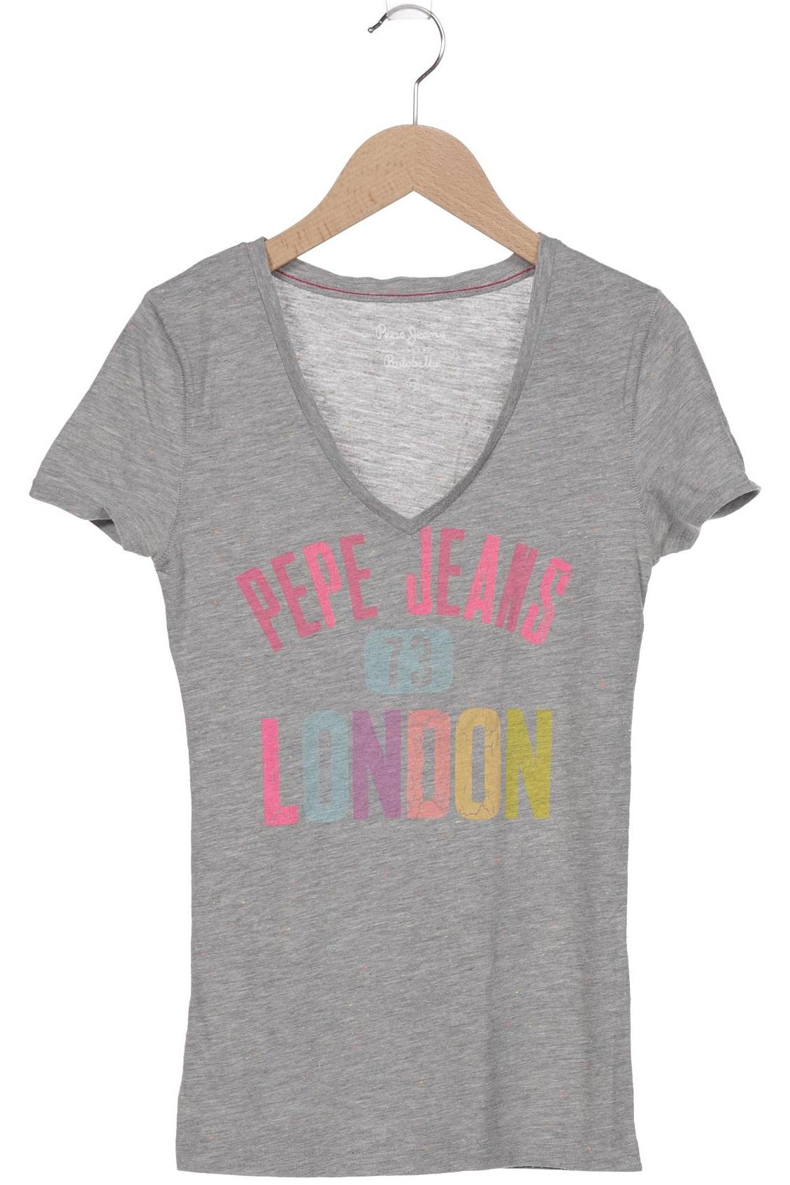 

Pepe Jeans Damen T-Shirt, grau, Gr. 34