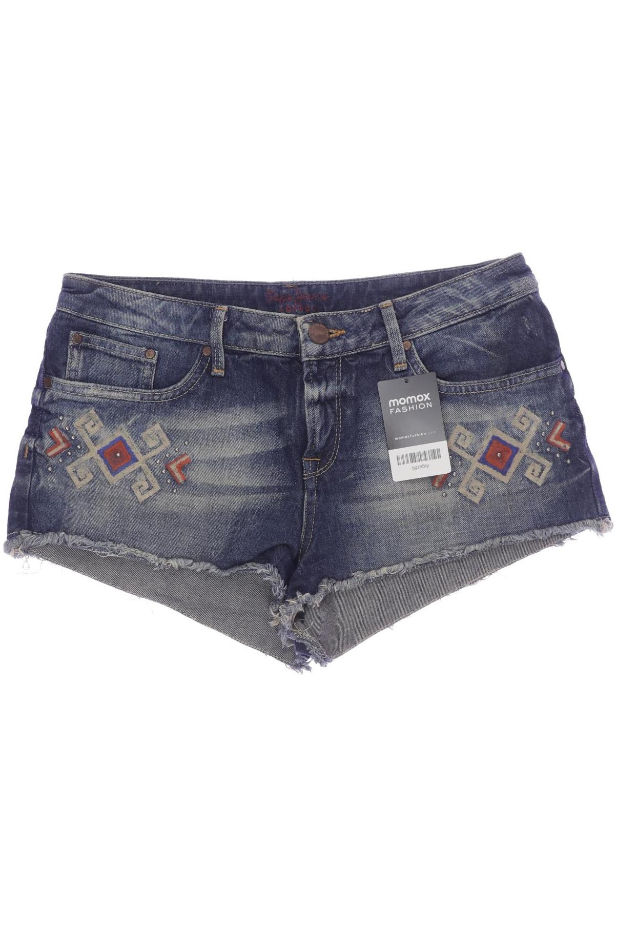 

Pepe Jeans Damen Shorts, blau, Gr. 29