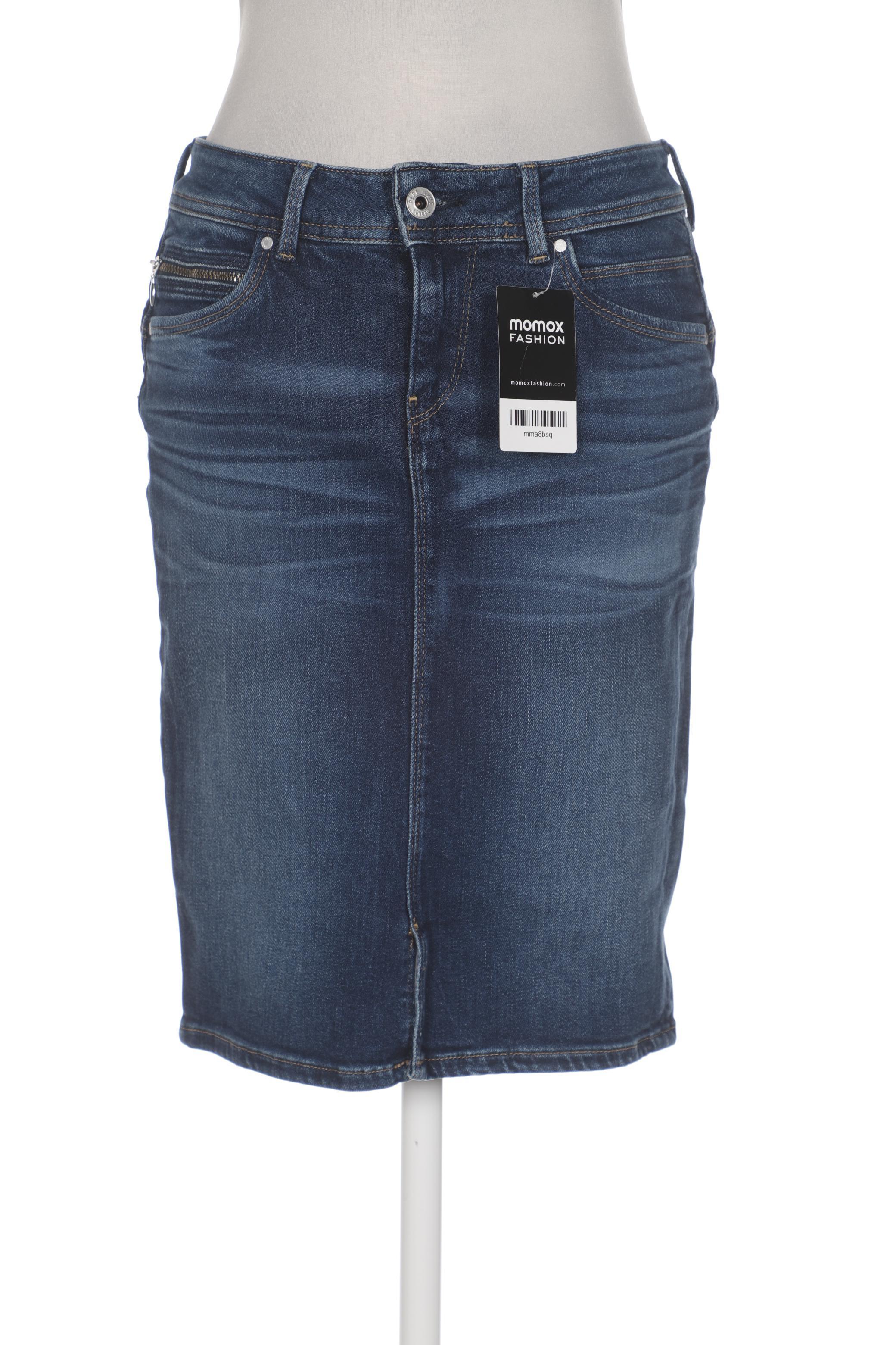 

Pepe Jeans Damen Rock, blau, Gr. 38
