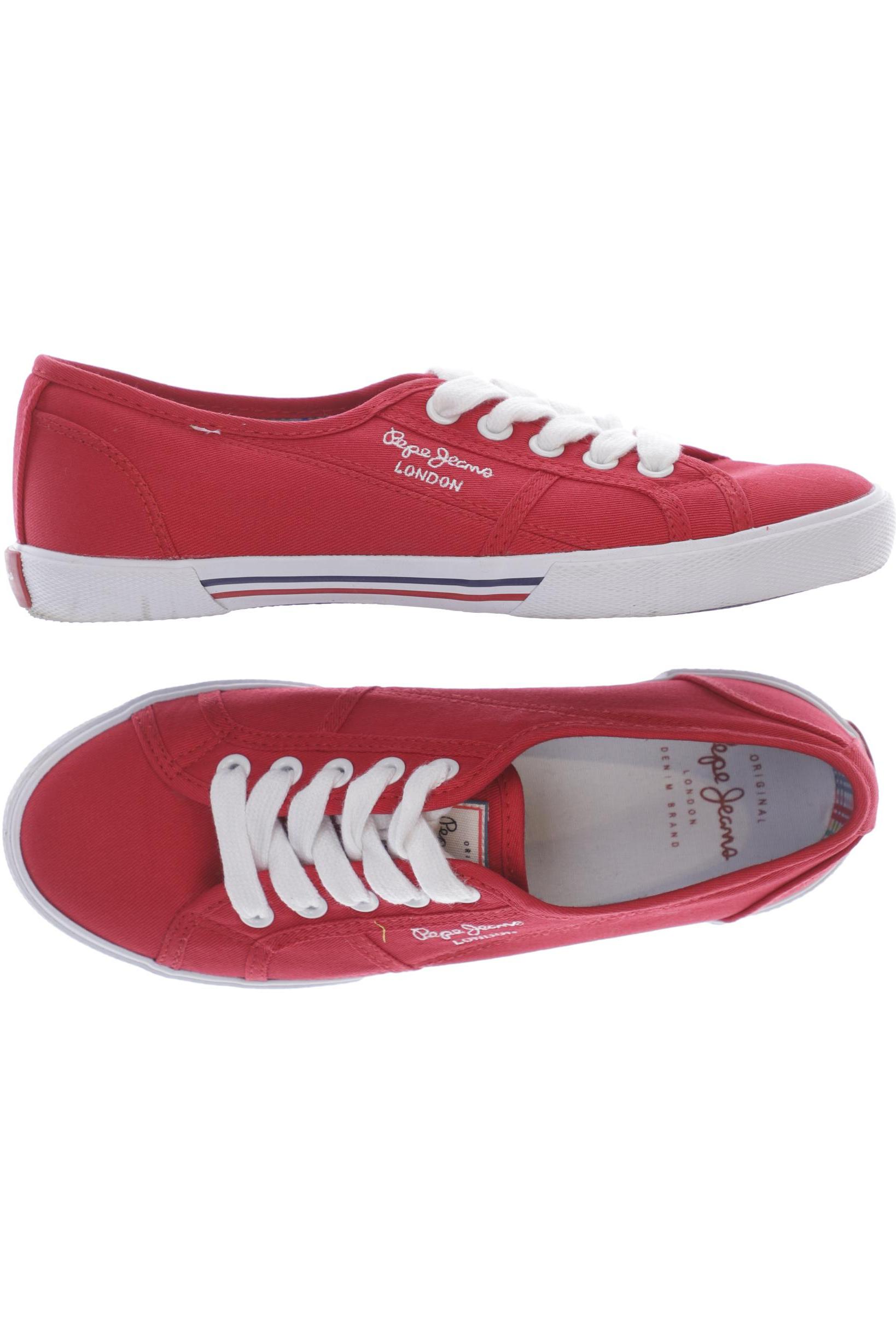 

Pepe Jeans Damen Sneakers, rot, Gr. 37
