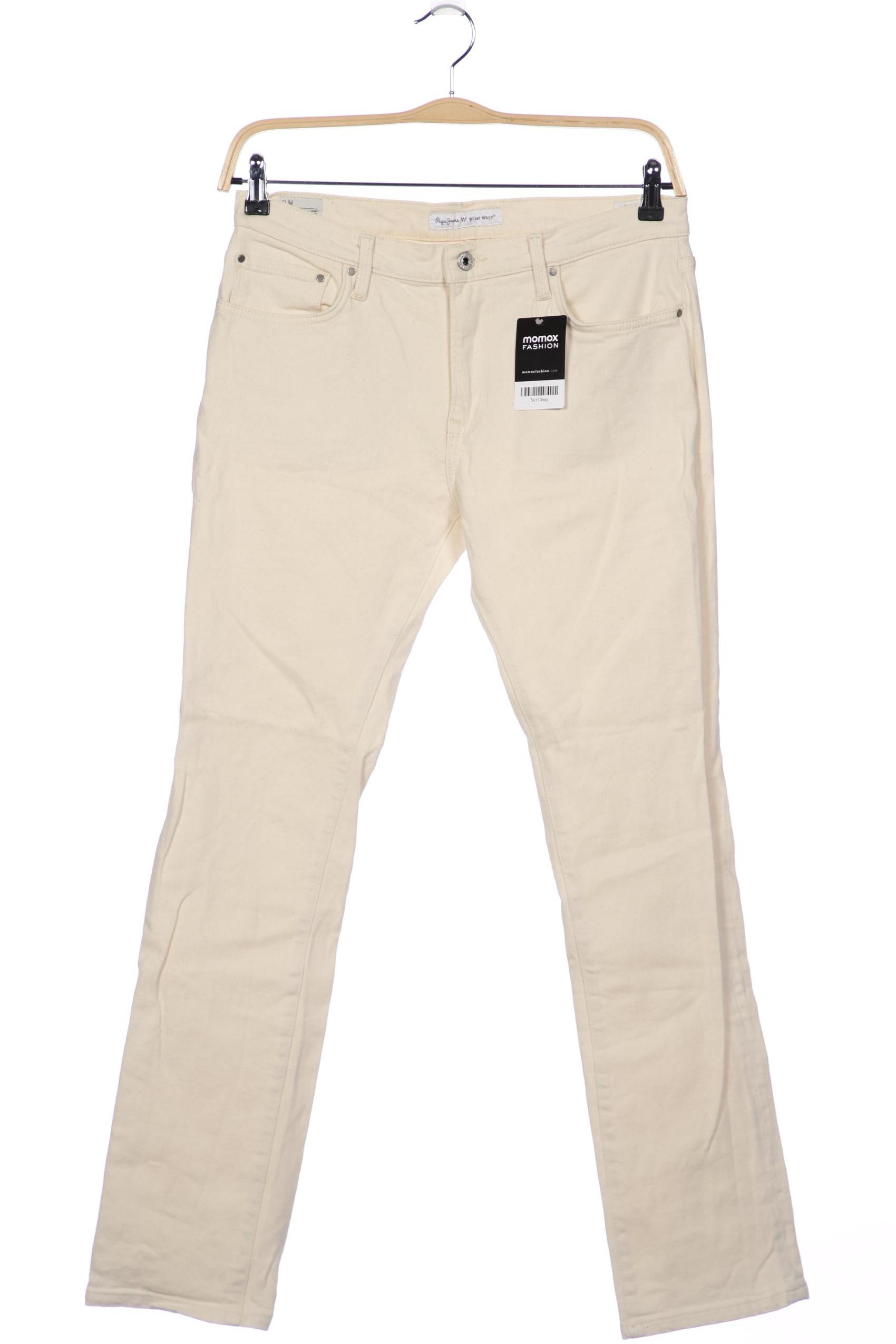 

Pepe Jeans Damen Jeans, cremeweiß, Gr. 44