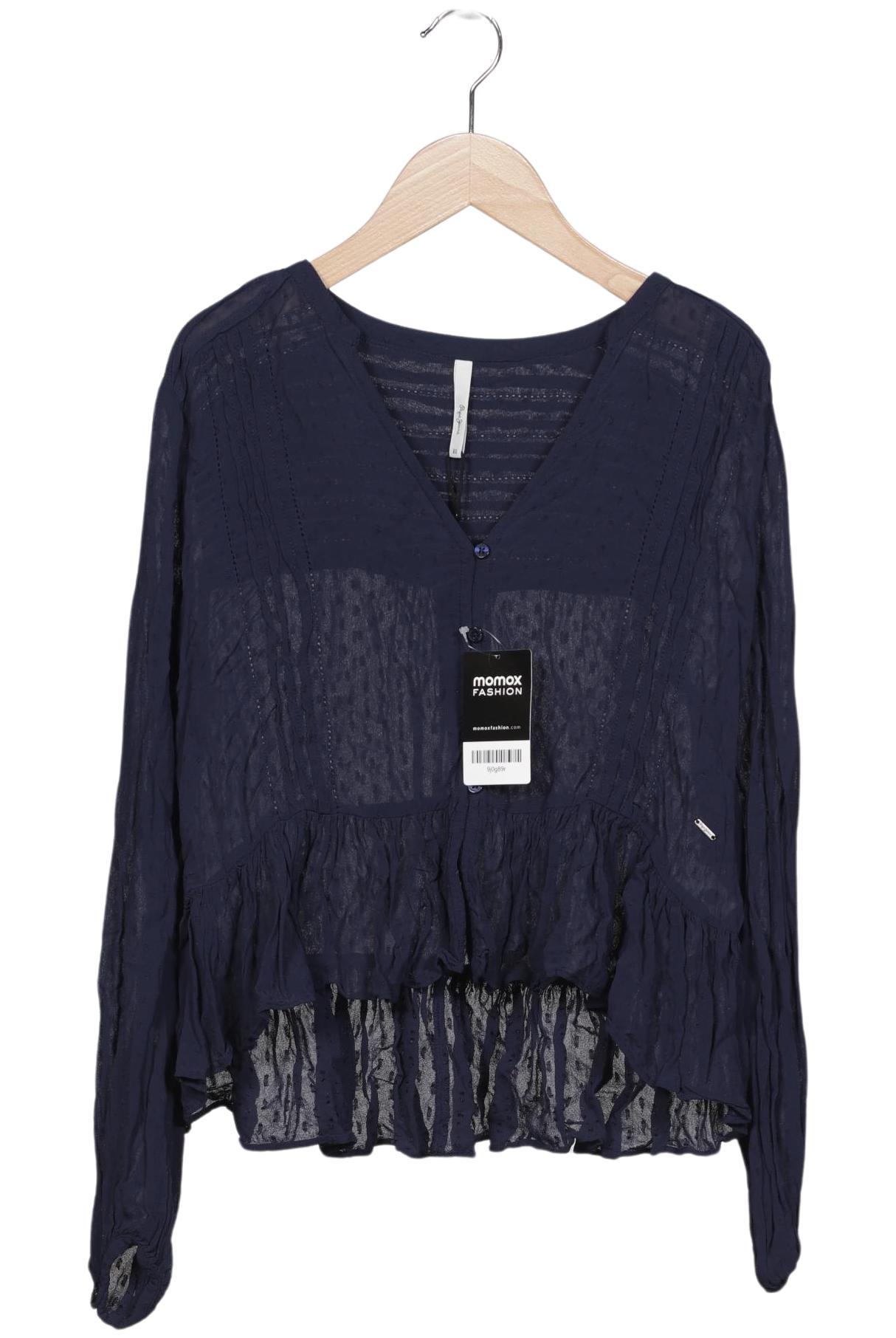 

Pepe Jeans Damen Bluse, marineblau, Gr. 34
