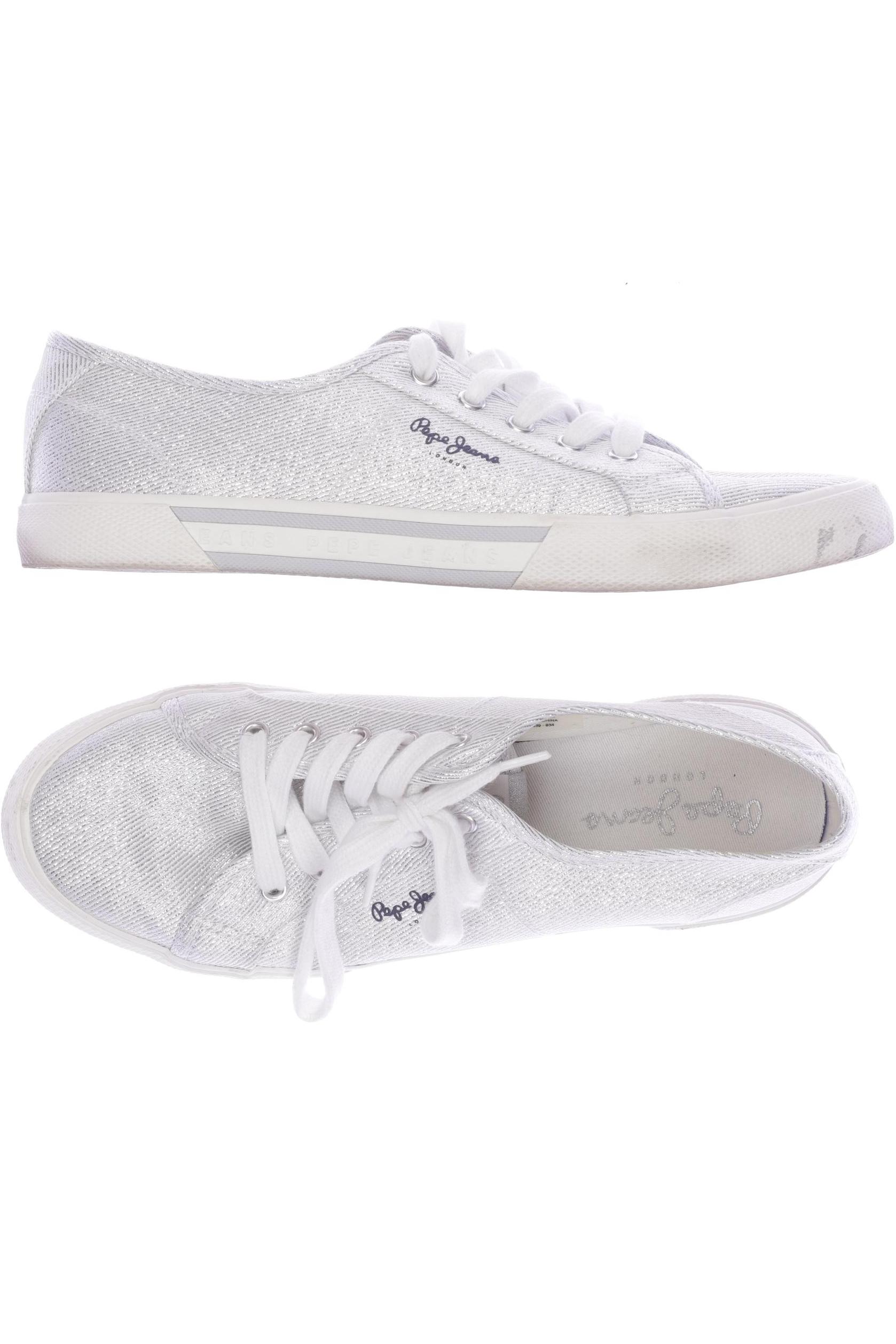 

Pepe Jeans Damen Sneakers, silber, Gr. 40