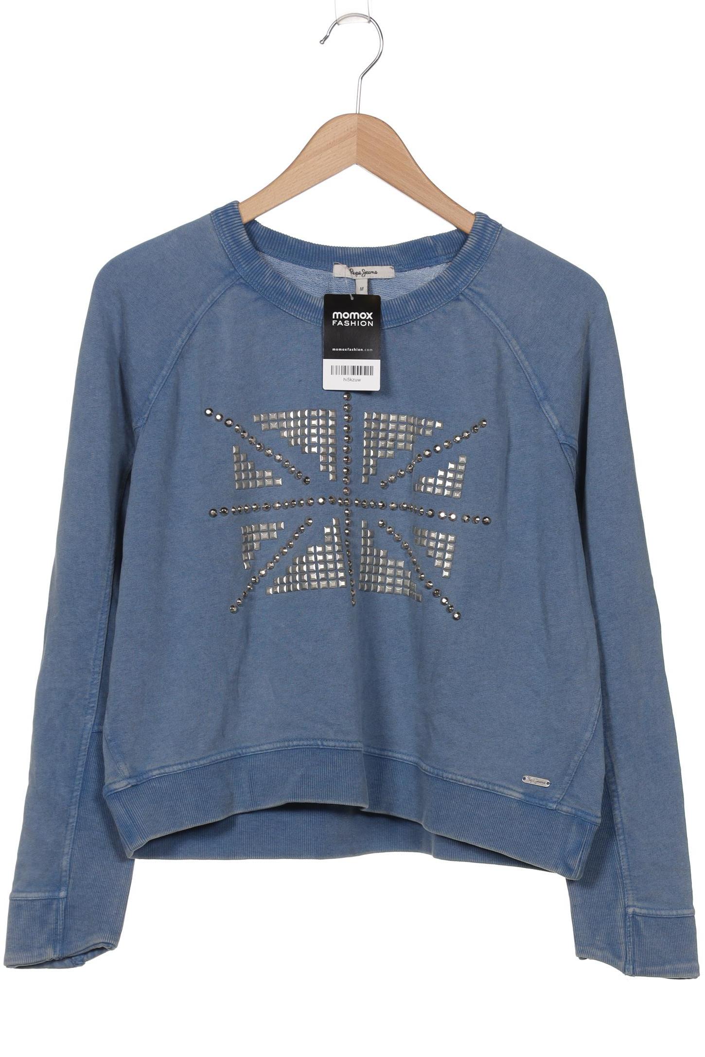 

Pepe Jeans Damen Sweatshirt, blau, Gr. 38