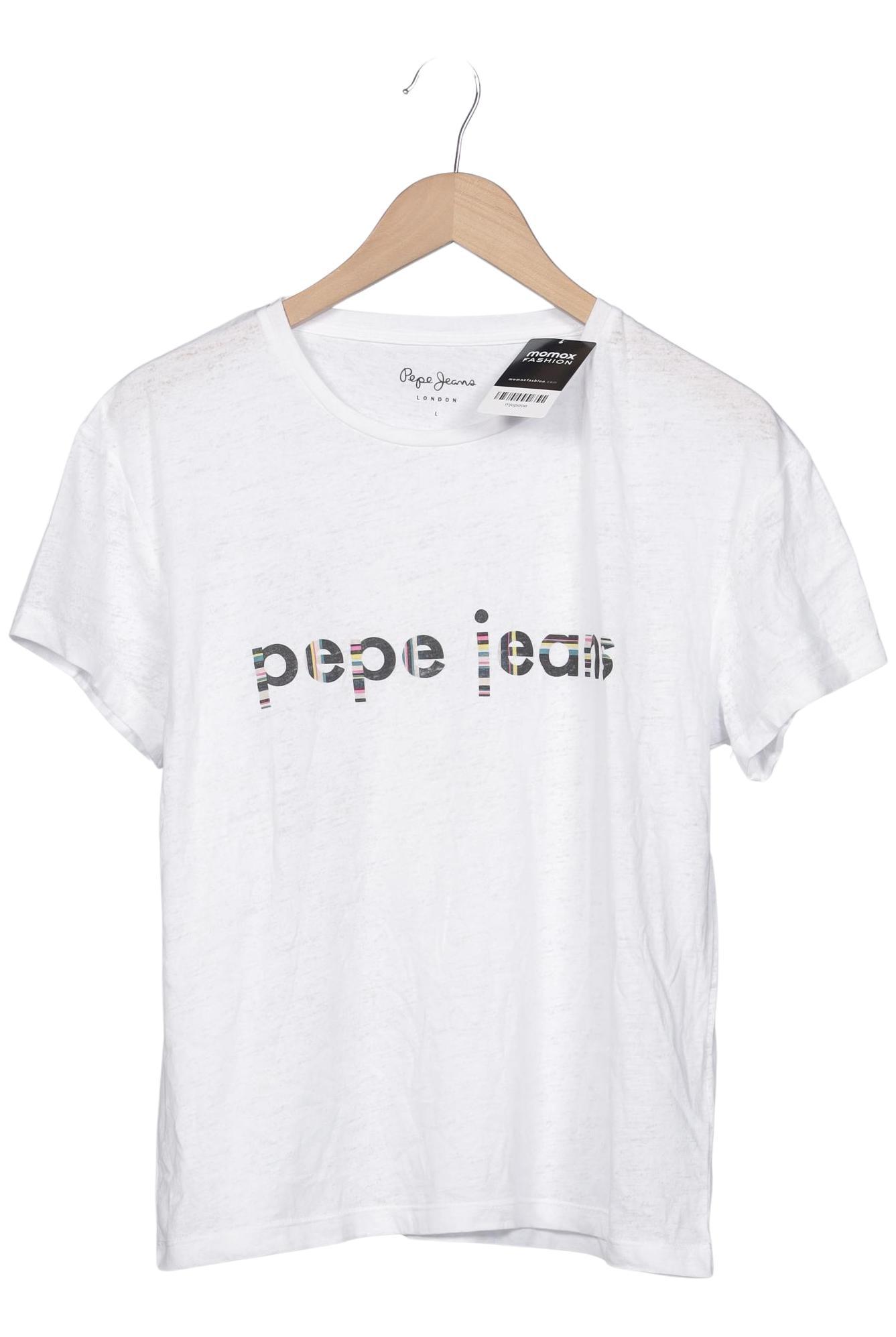 

Pepe Jeans Damen T-Shirt, weiß, Gr. 42