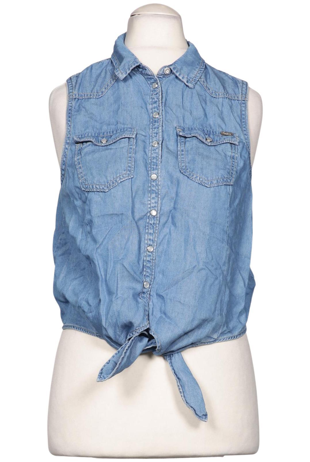 

Pepe Jeans Damen Bluse, blau, Gr. 38