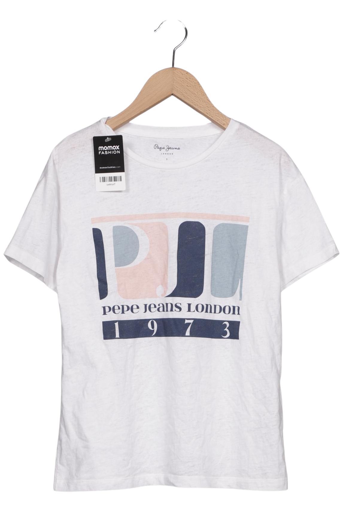 

Pepe Jeans Damen T-Shirt, weiß, Gr. 36