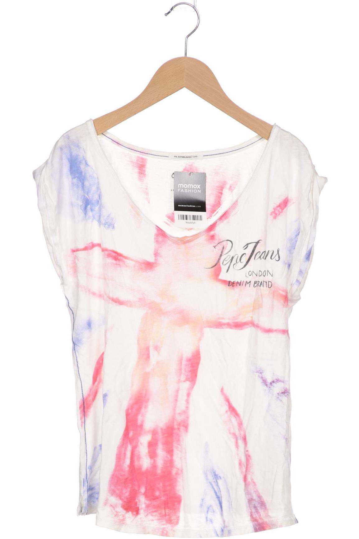 

Pepe Jeans Damen T-Shirt, weiß, Gr. 36