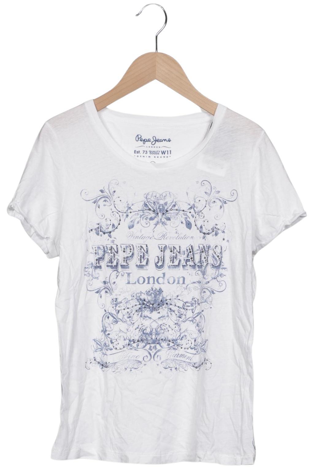 

Pepe Jeans Damen T-Shirt, weiß, Gr. 36