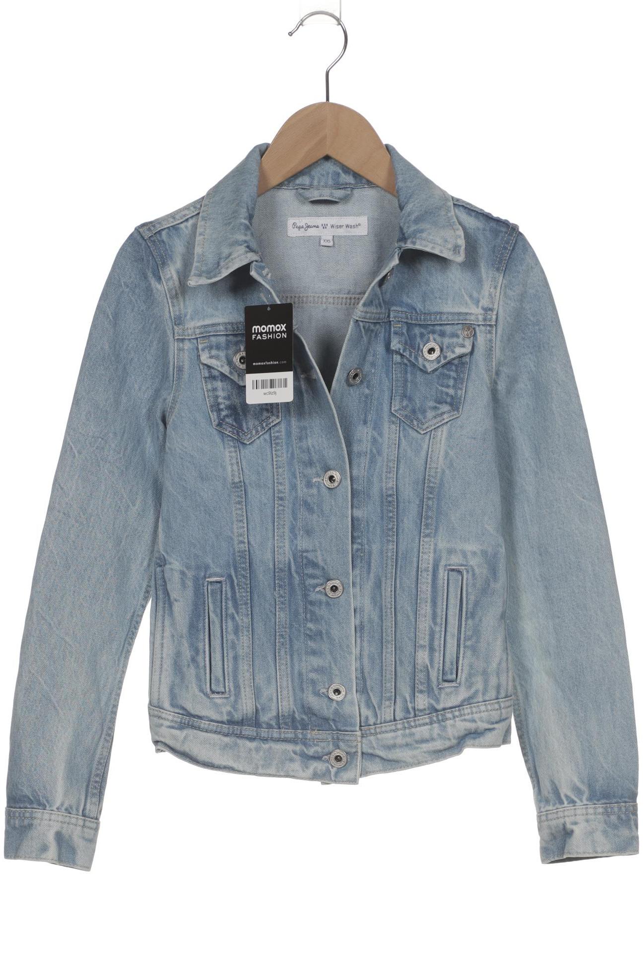 

Pepe Jeans Damen Jacke, blau, Gr. 32