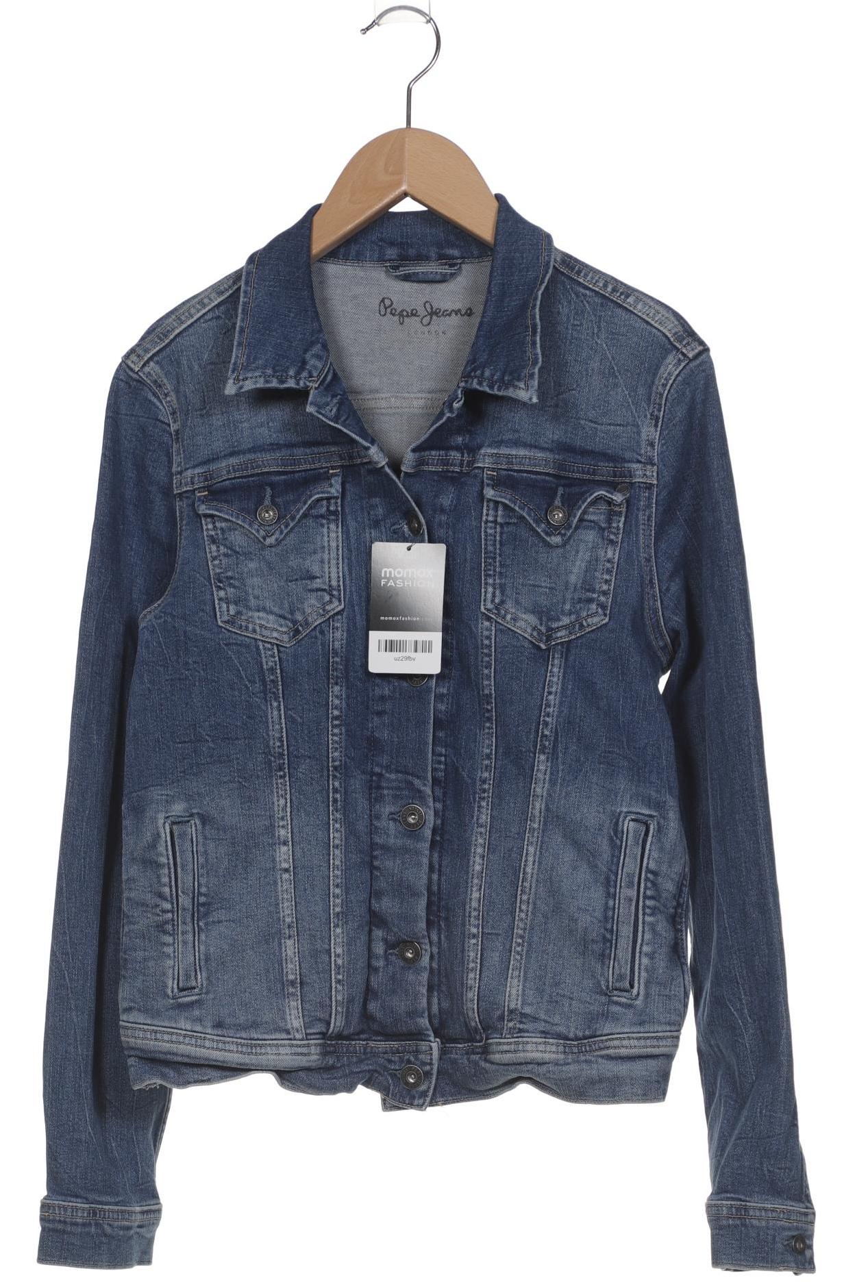 

Pepe Jeans Damen Jacke, blau, Gr. 38