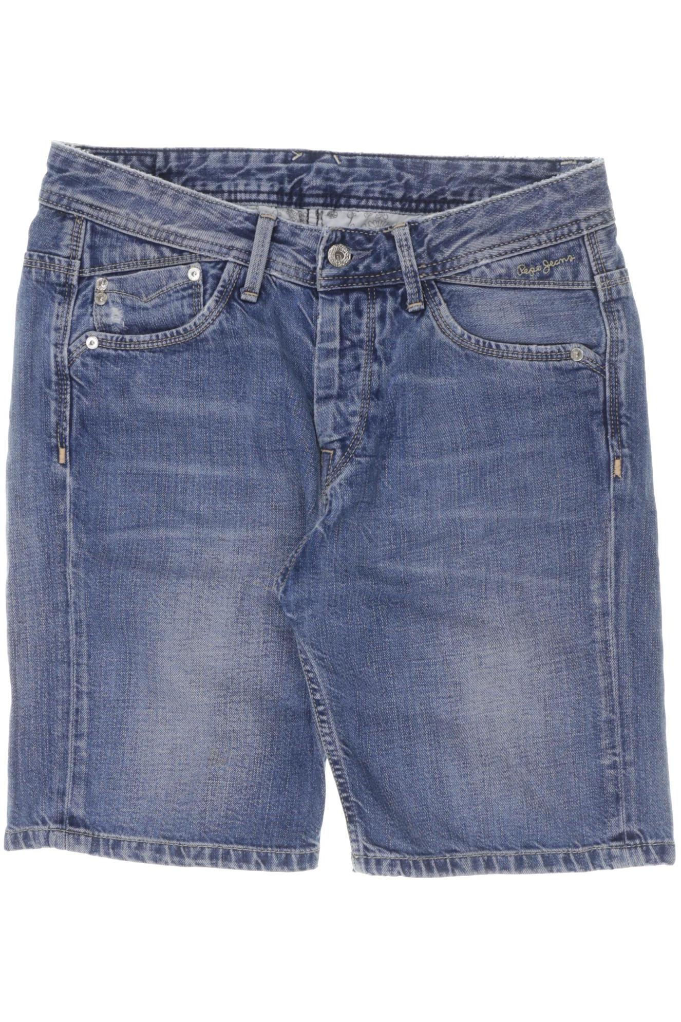 

Pepe Jeans Damen Shorts, blau, Gr. 26