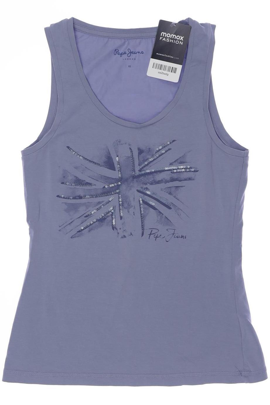 

Pepe Jeans Damen Top, blau, Gr. 34