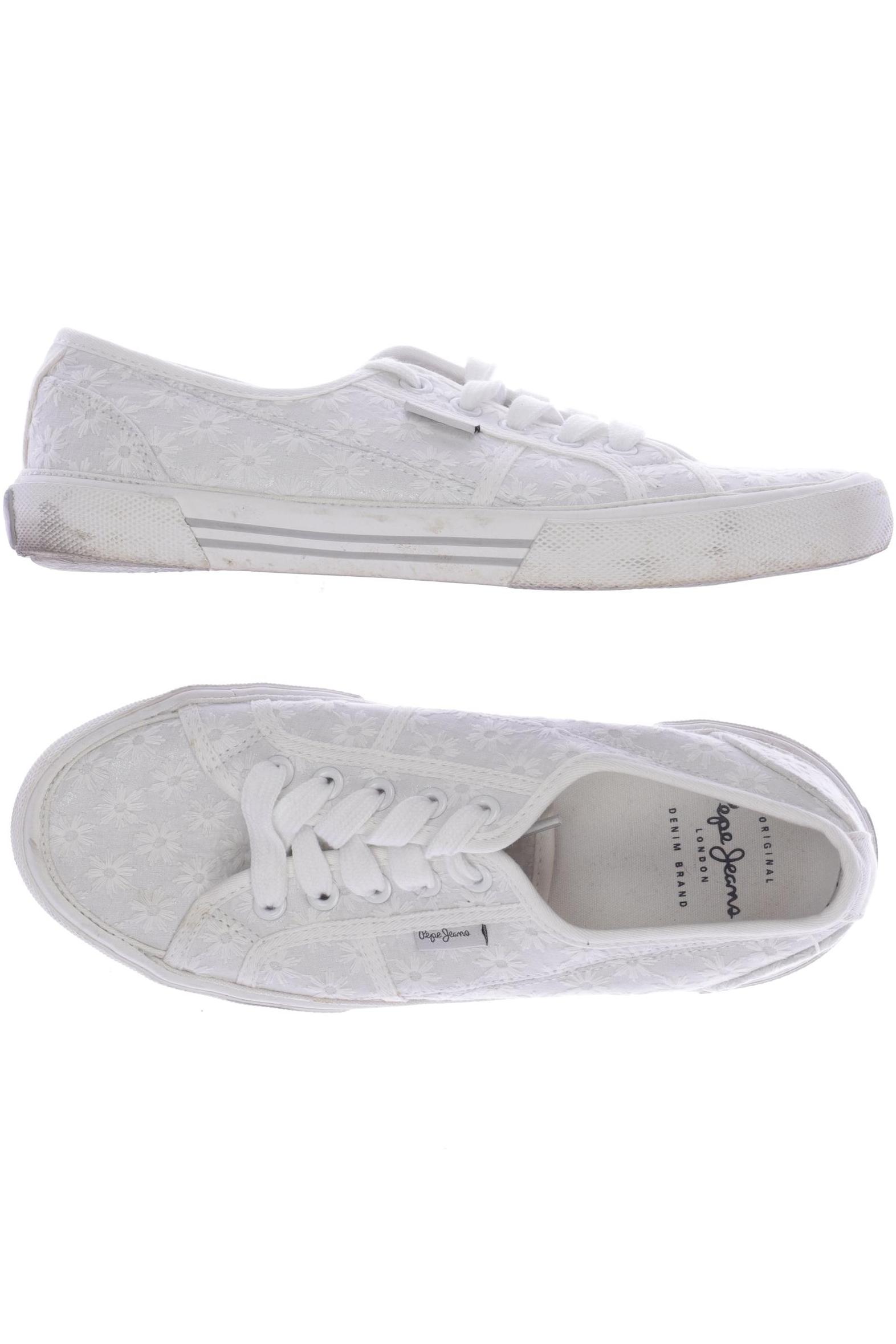 

Pepe Jeans Damen Sneakers, weiß