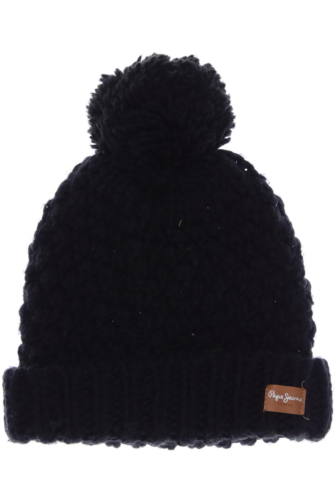 

Pepe Jeans Damen Hut/Mütze, schwarz, Gr. uni