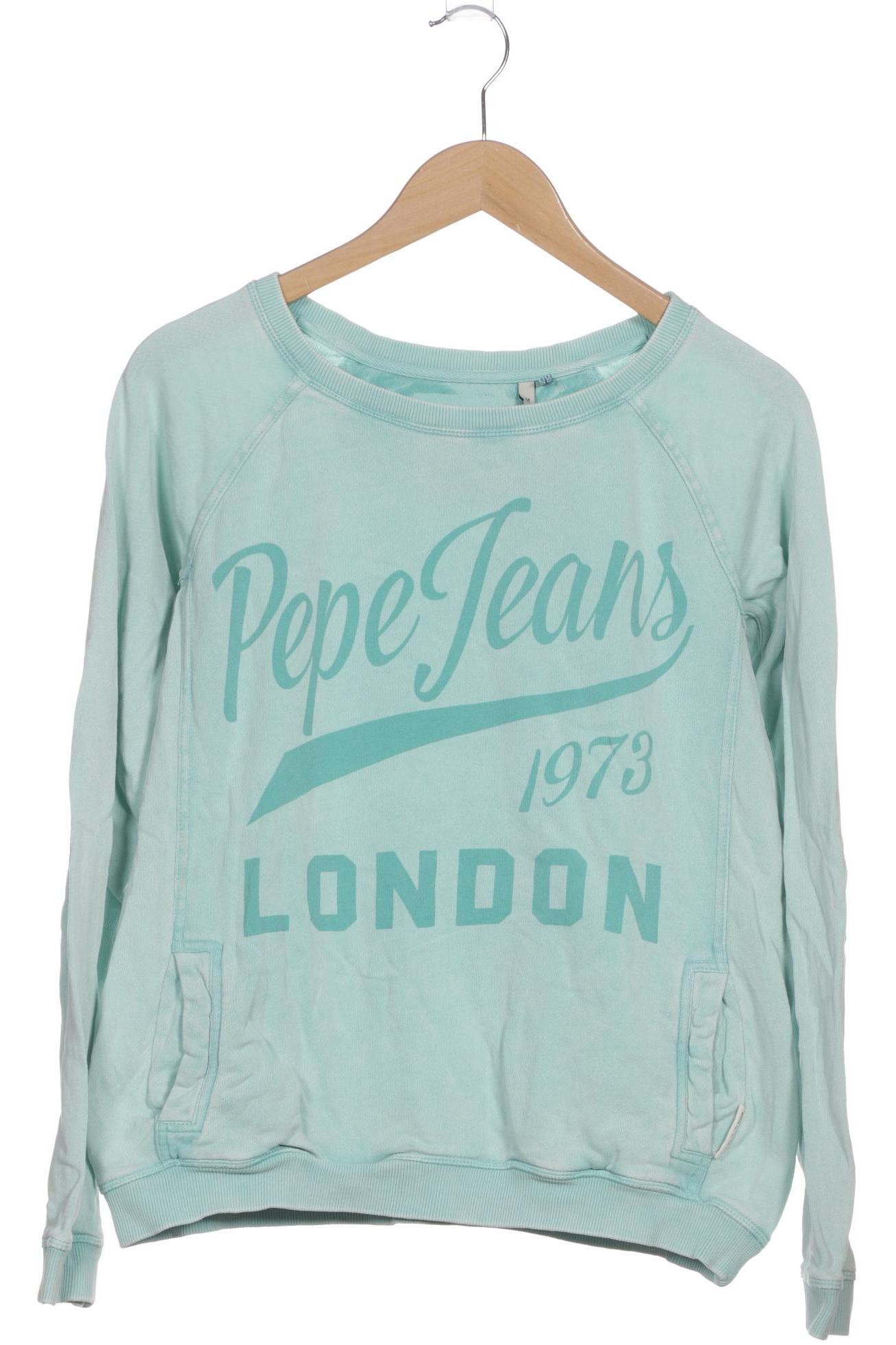 

Pepe Jeans Damen Sweatshirt, türkis, Gr. 38