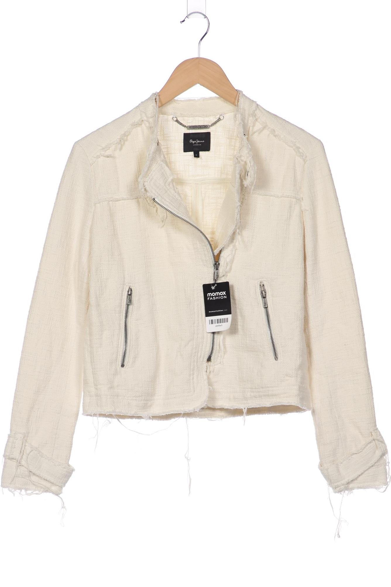 

Pepe Jeans Damen Jacke, cremeweiß, Gr. 38