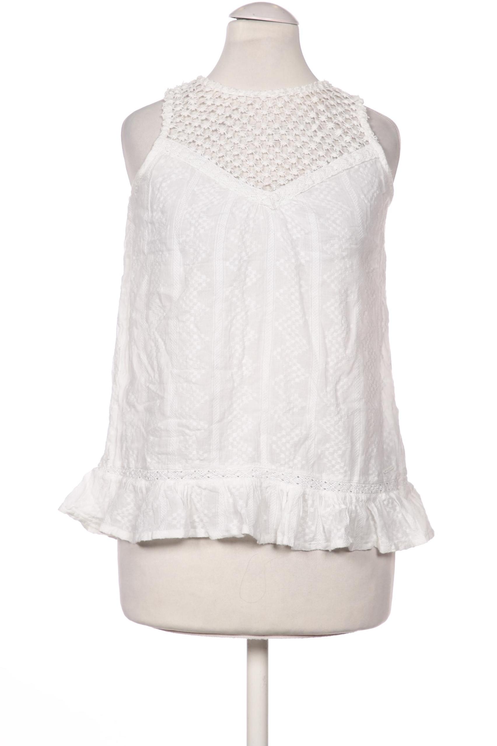 

Pepe Jeans Damen Bluse, weiß, Gr. 34