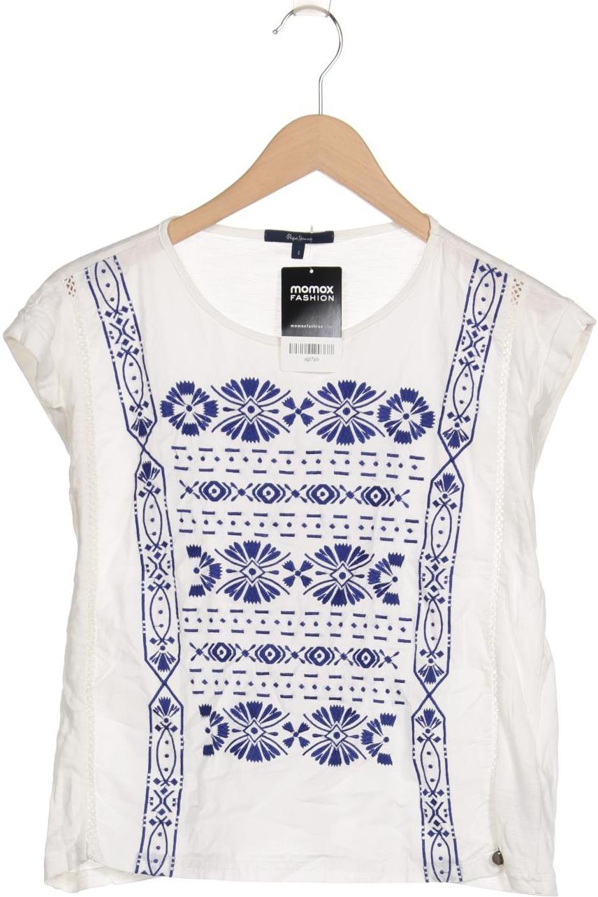 

Pepe Jeans Damen T-Shirt, weiß, Gr. 36