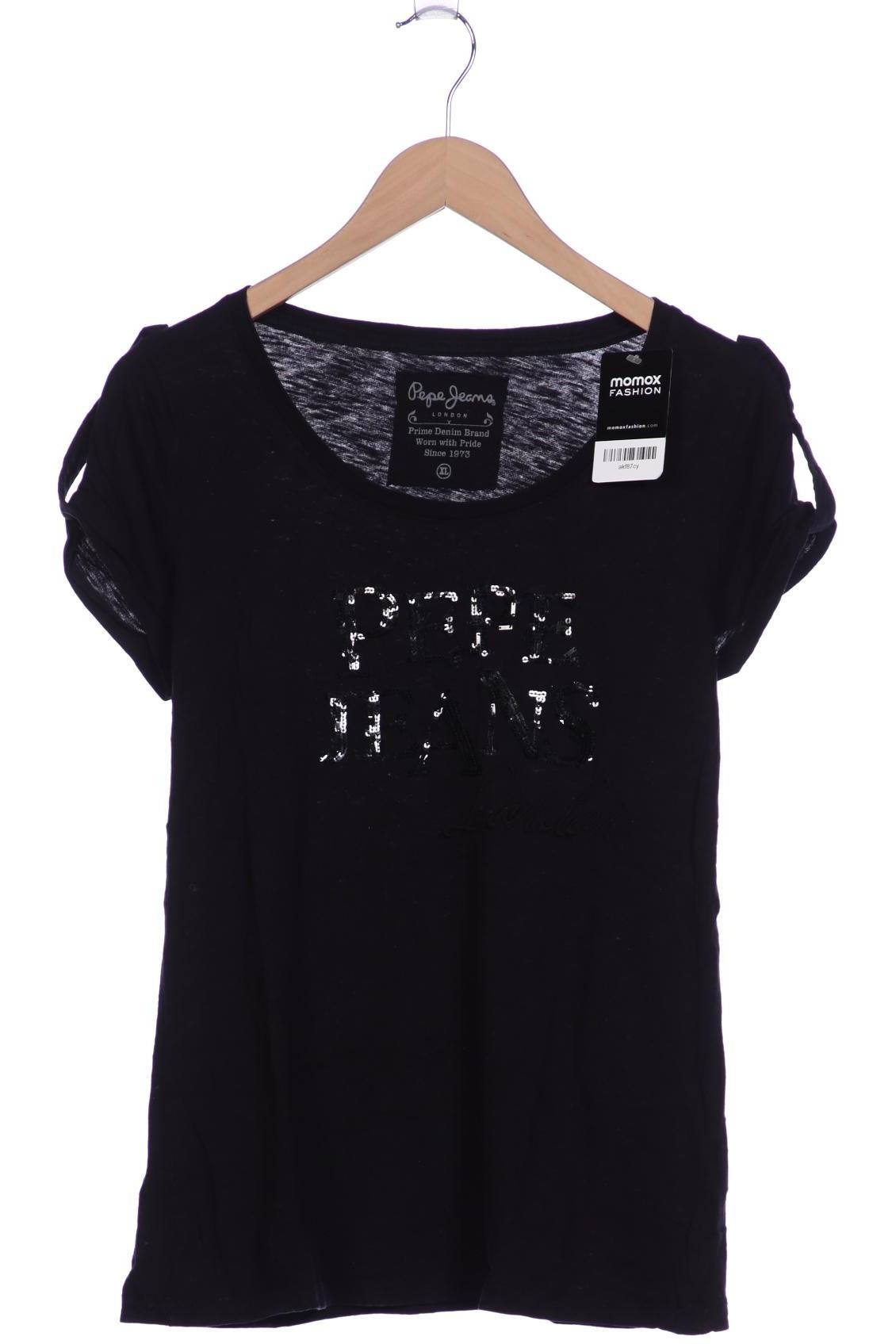 

Pepe Jeans Damen T-Shirt, schwarz, Gr. 44