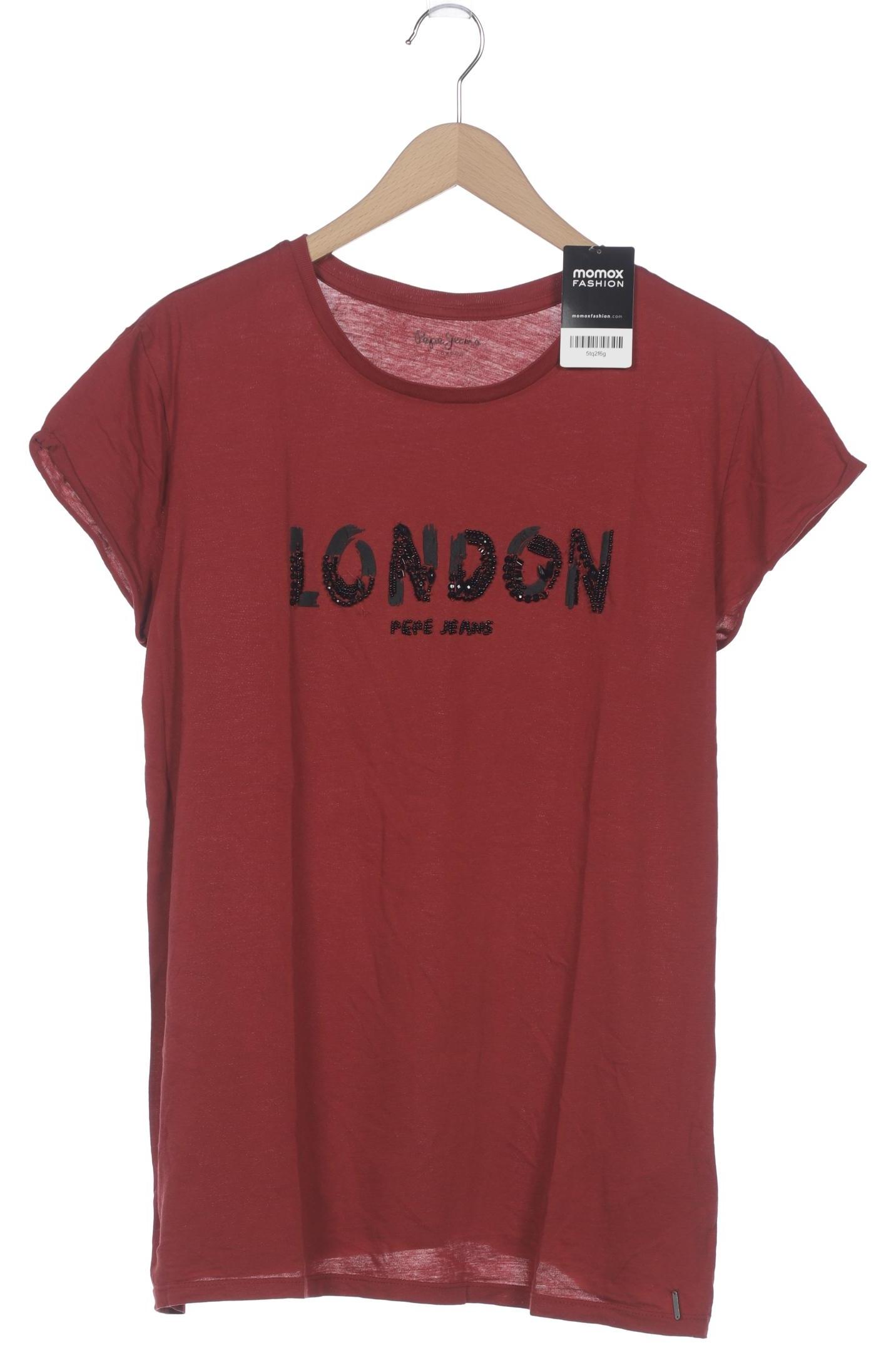 

Pepe Jeans Damen T-Shirt, rot, Gr. 42