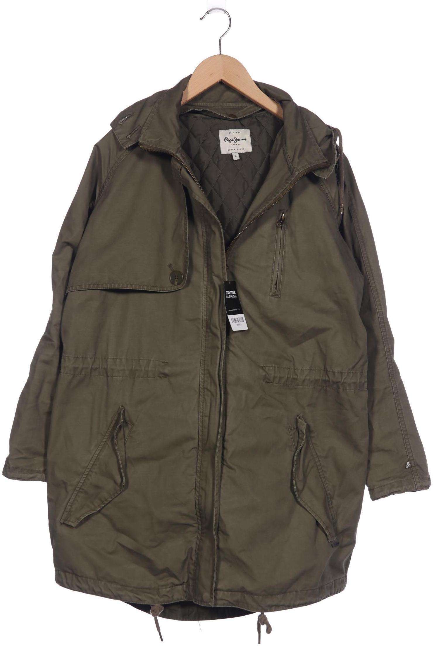 

Pepe Jeans Damen Mantel, grün, Gr. 42