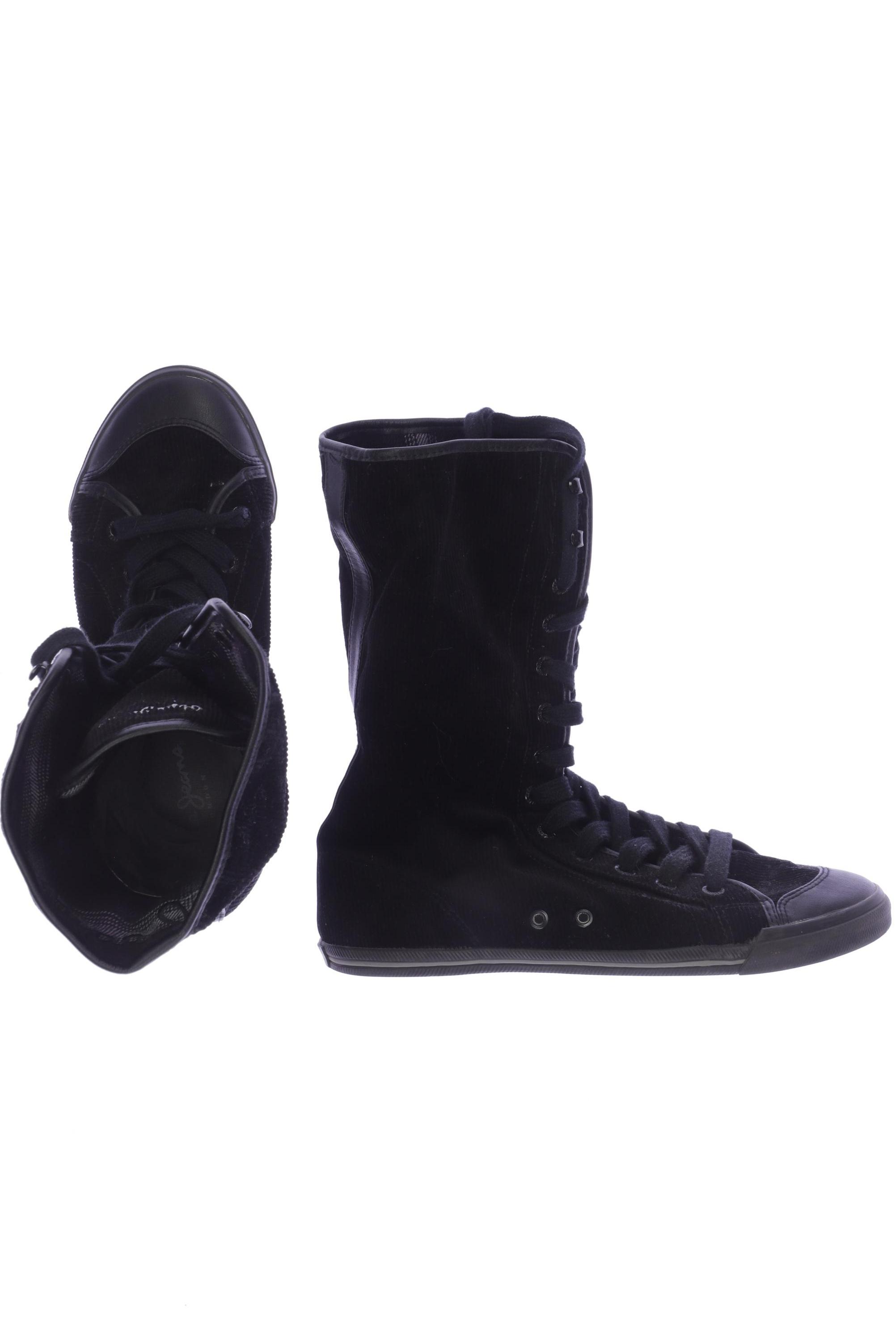 

Pepe Jeans Damen Sneakers, schwarz