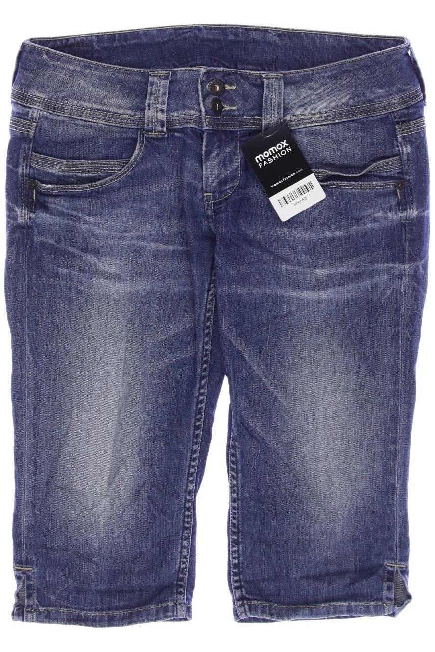 

Pepe Jeans Damen Shorts, blau, Gr. 28