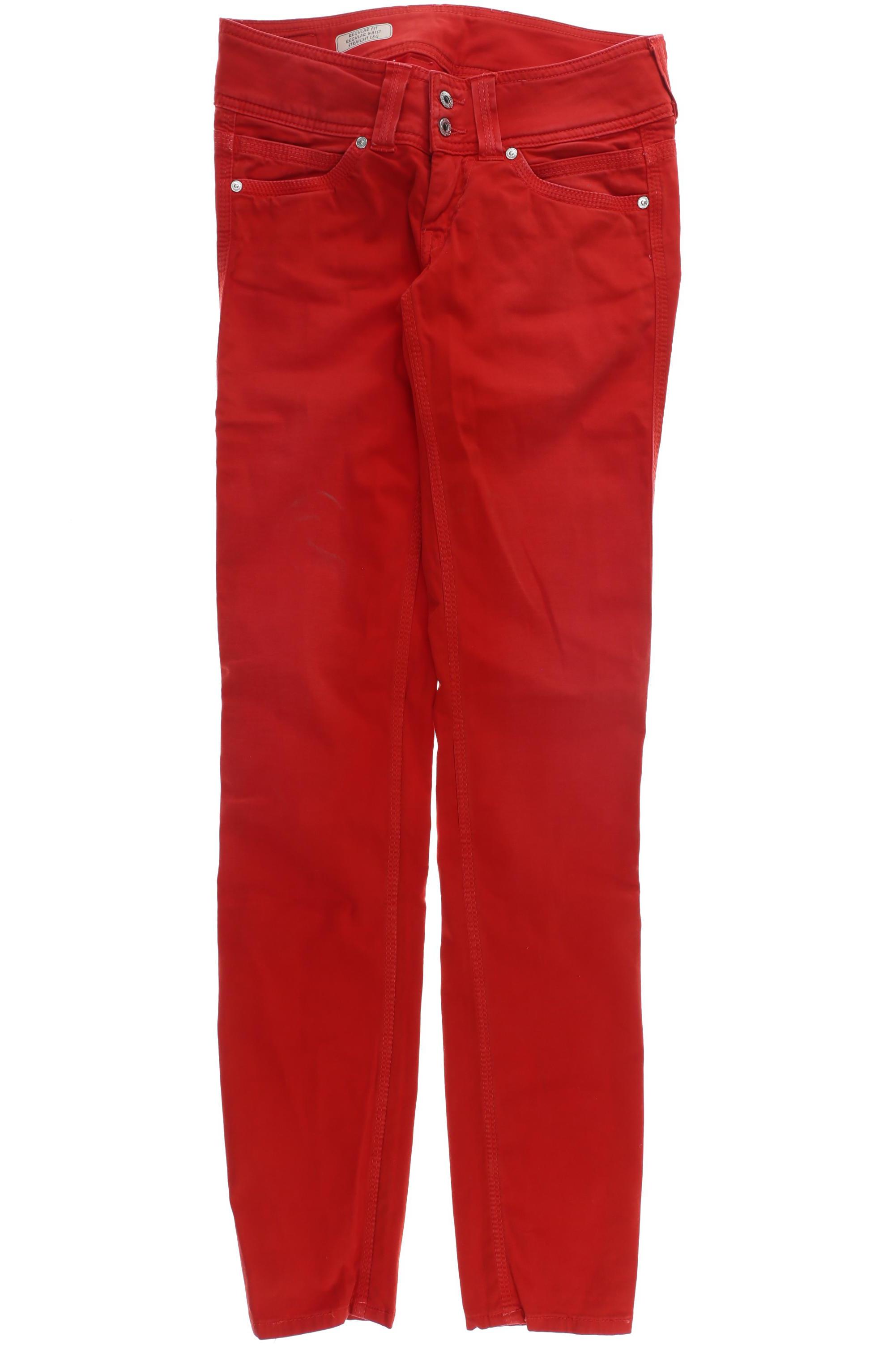 

Pepe Jeans Damen Jeans, rot, Gr. 26