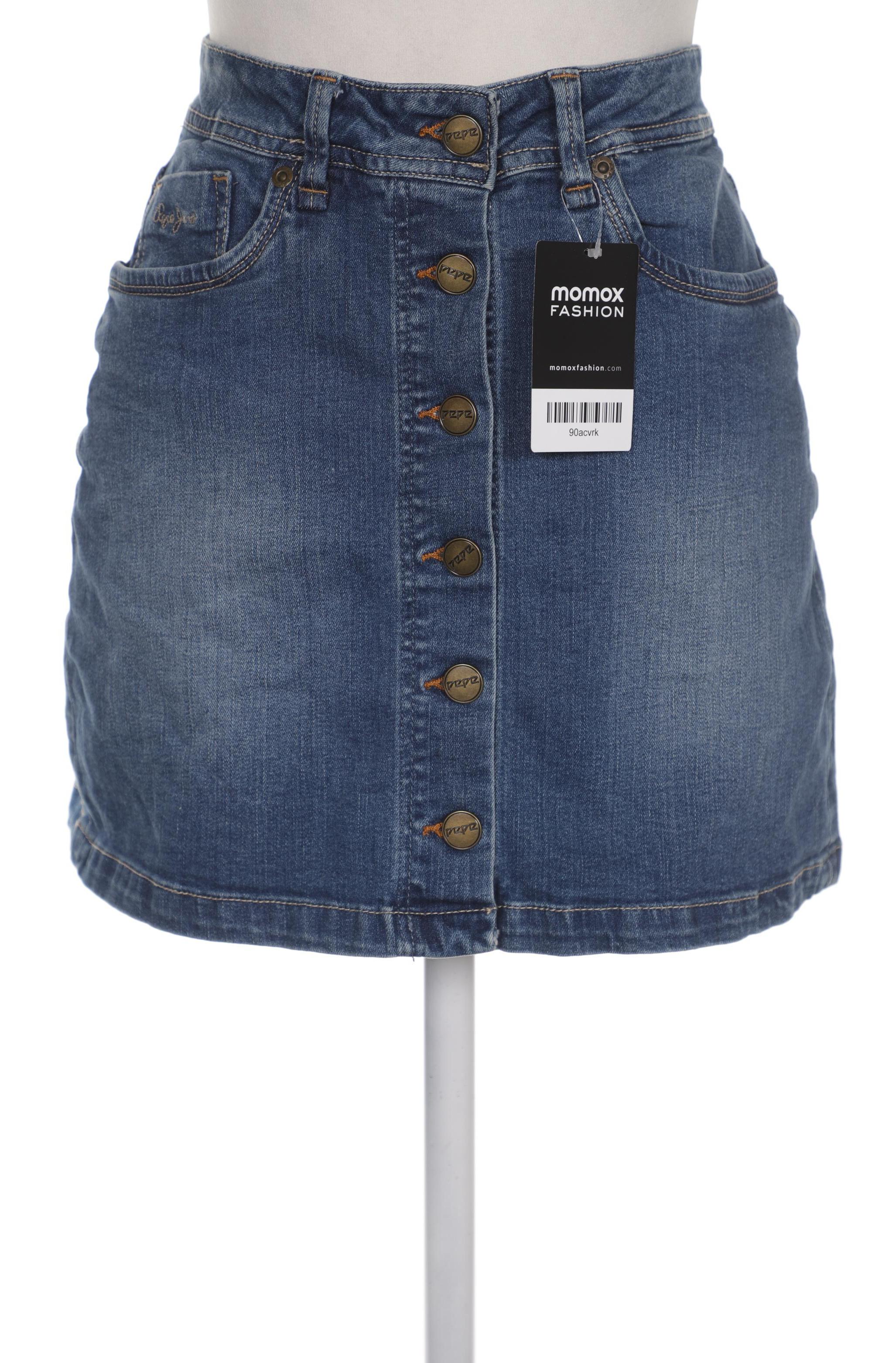 

Pepe Jeans Damen Rock, blau, Gr. 38