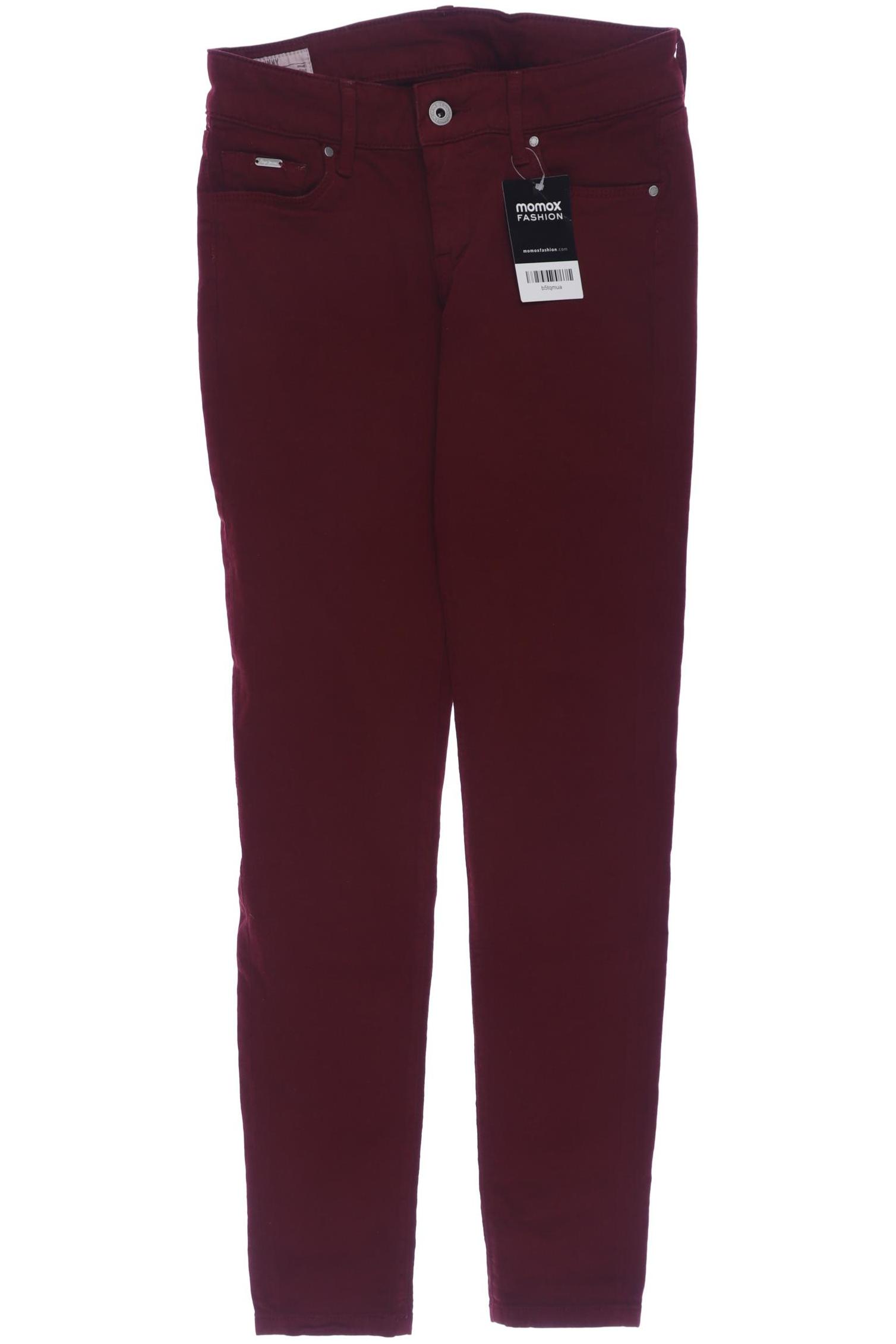 

Pepe Jeans Damen Jeans, bordeaux, Gr. 26