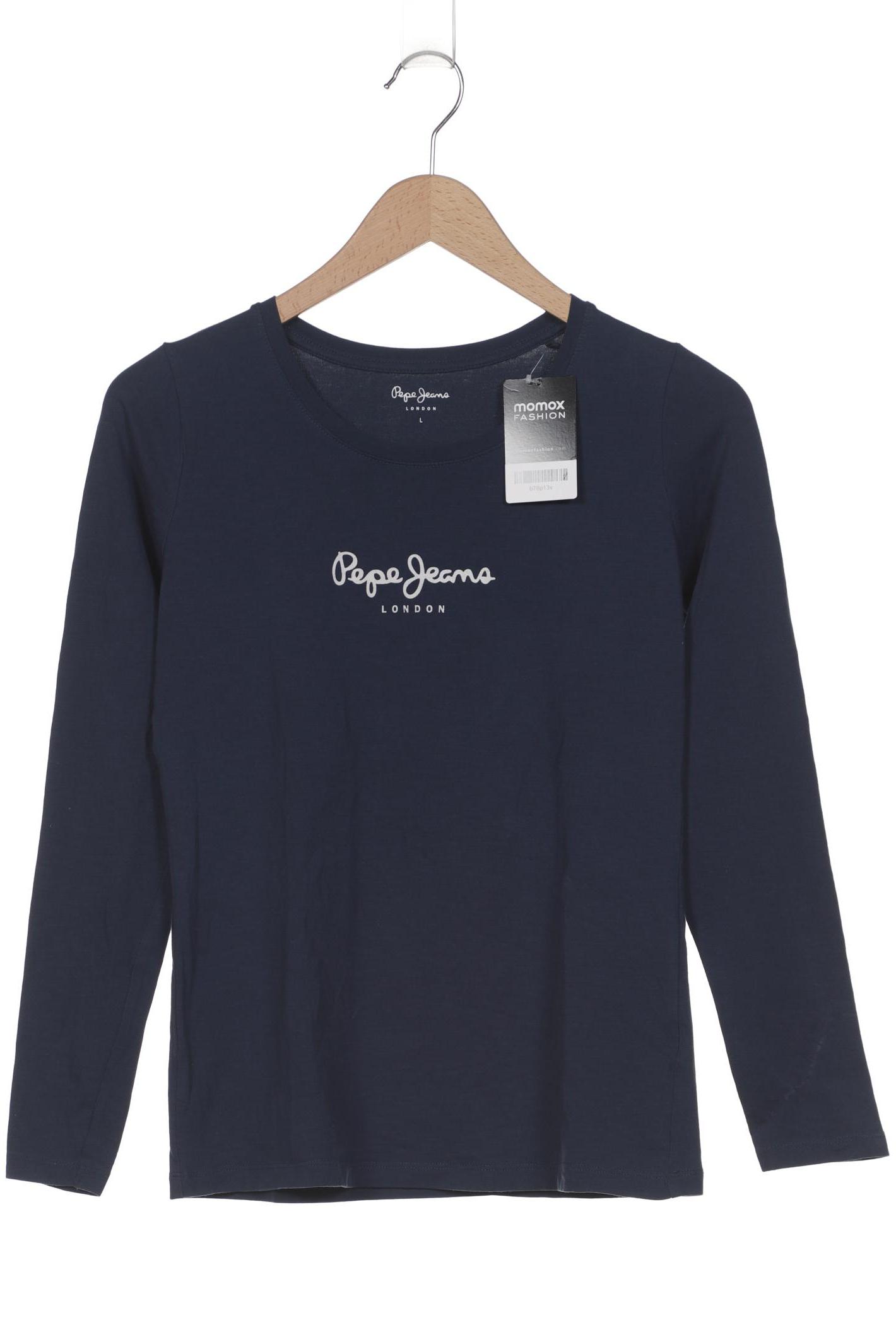 

Pepe Jeans Damen Langarmshirt, marineblau, Gr. 42