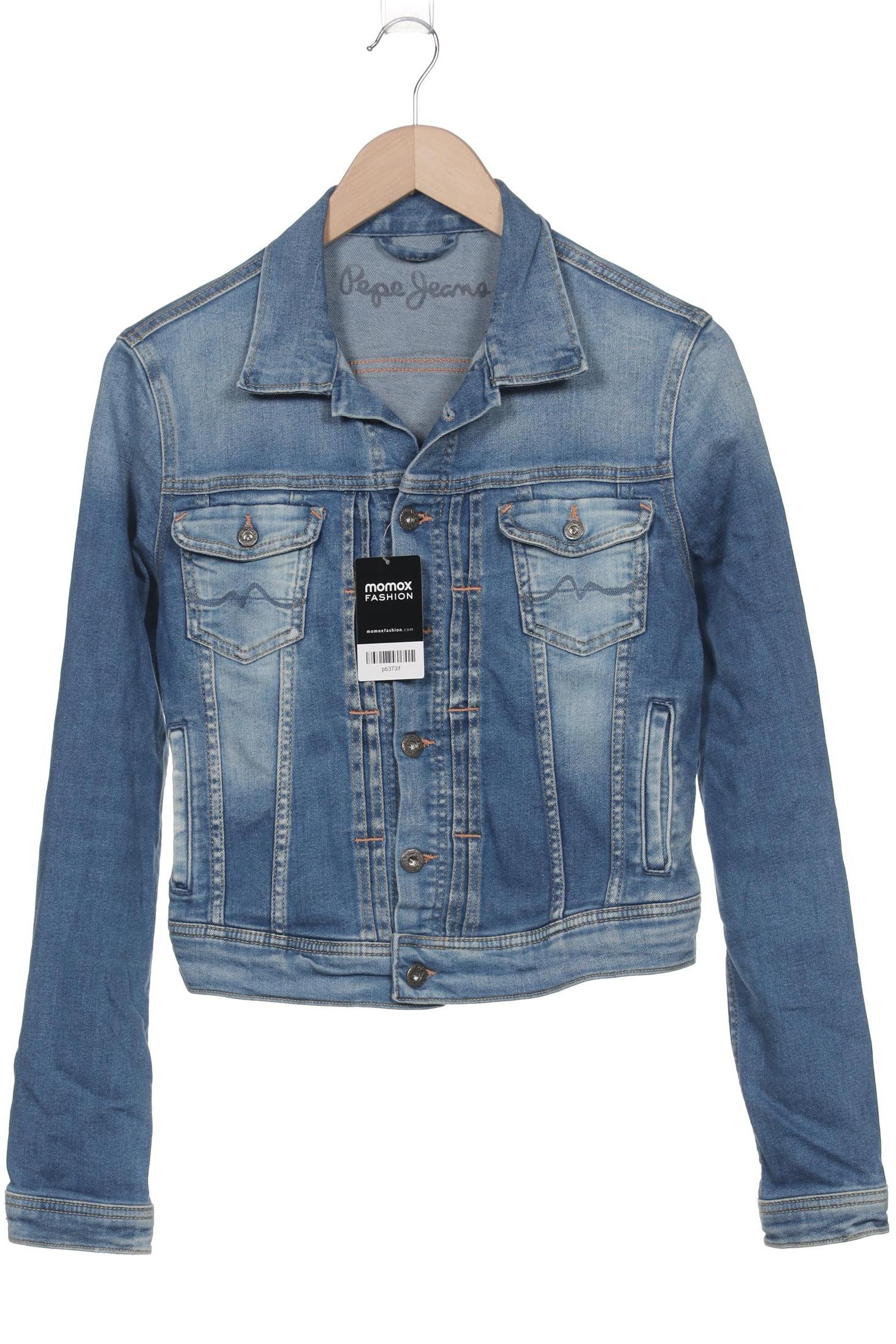 

Pepe Jeans Damen Jacke, blau, Gr. 42