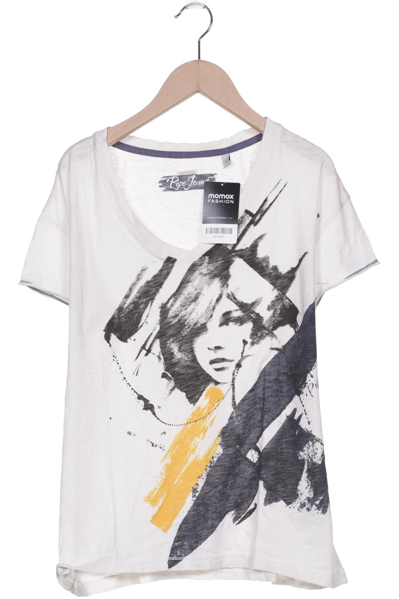 

Pepe Jeans Damen T-Shirt, cremeweiß