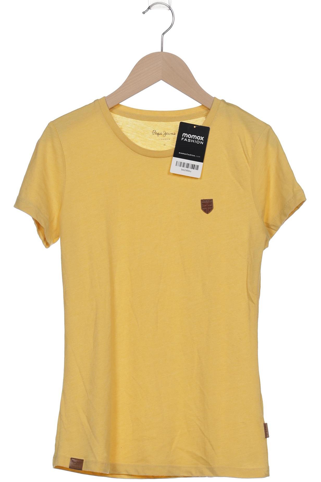 

Pepe Jeans Damen T-Shirt, gelb, Gr. 34